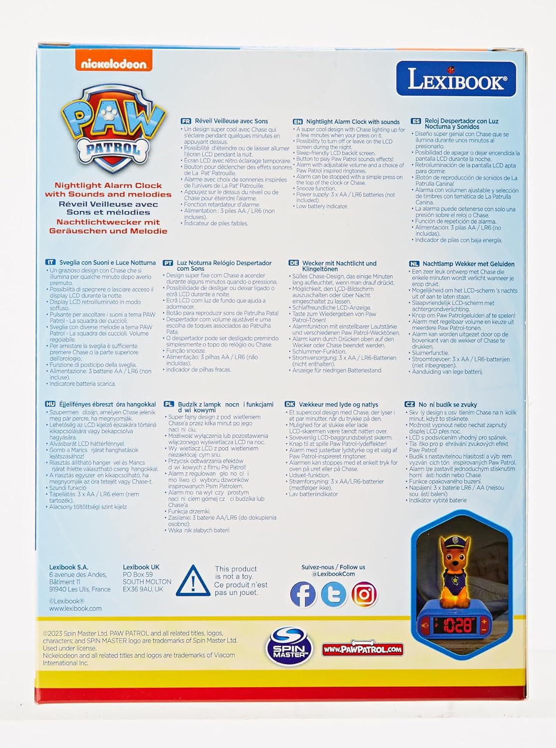 Radio-réveil Chase – Image 11