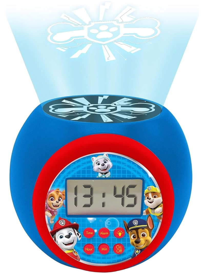 Réveil projecteur veilleuse