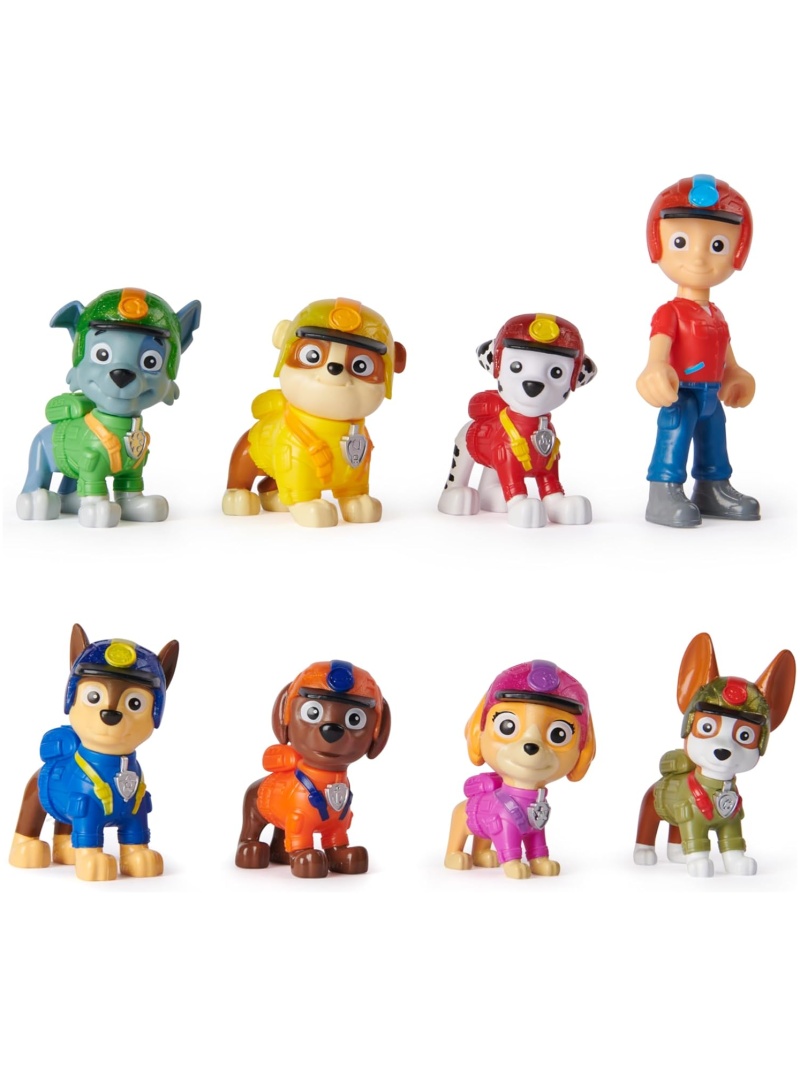 8 Figurines Jungle Pups