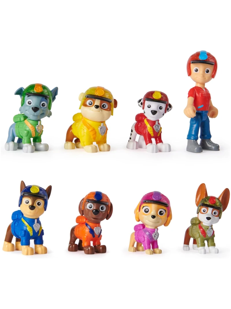 8 Figurines Jungle Pups - Pat Patrouille