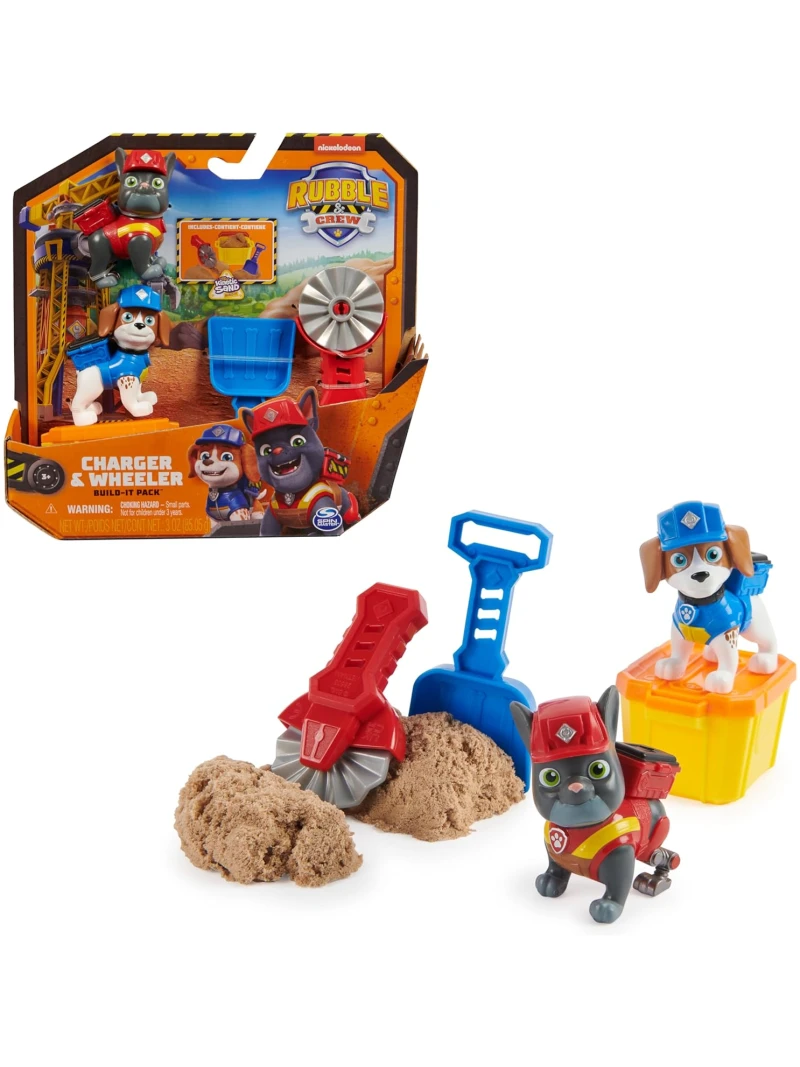 Figurines Charlie et Benji Ruben et Compagnie - Pat Patrouille