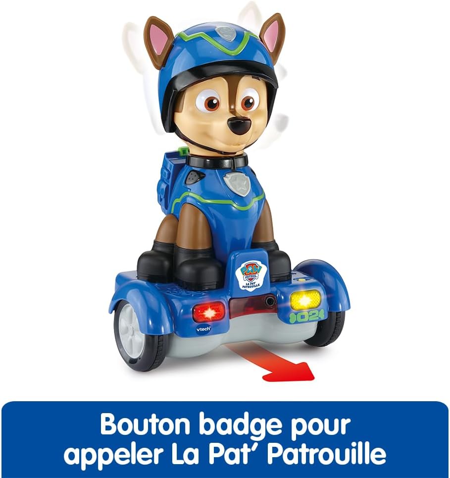 La Pat' Patrouille, Chase Mission Hoverboard, Chien Animé 26 cm – Image 3