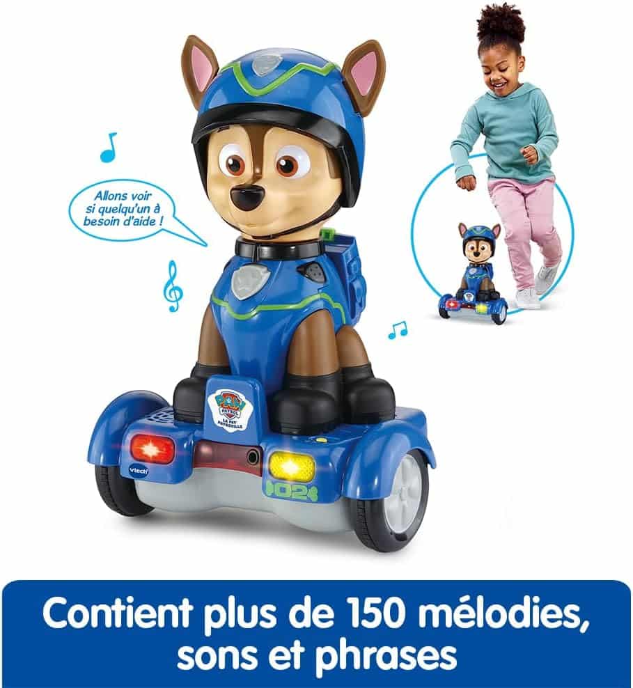 La Pat' Patrouille, Chase Mission Hoverboard, Chien Animé 26 cm – Image 6