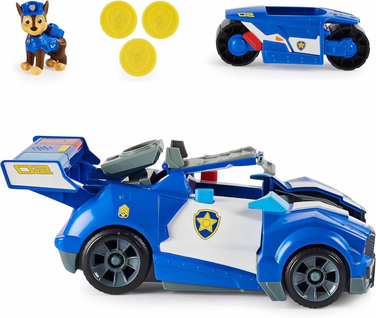 Chase la Pat Patrouille, Voiture de Police et Moto Pat Patrouille – Image 2