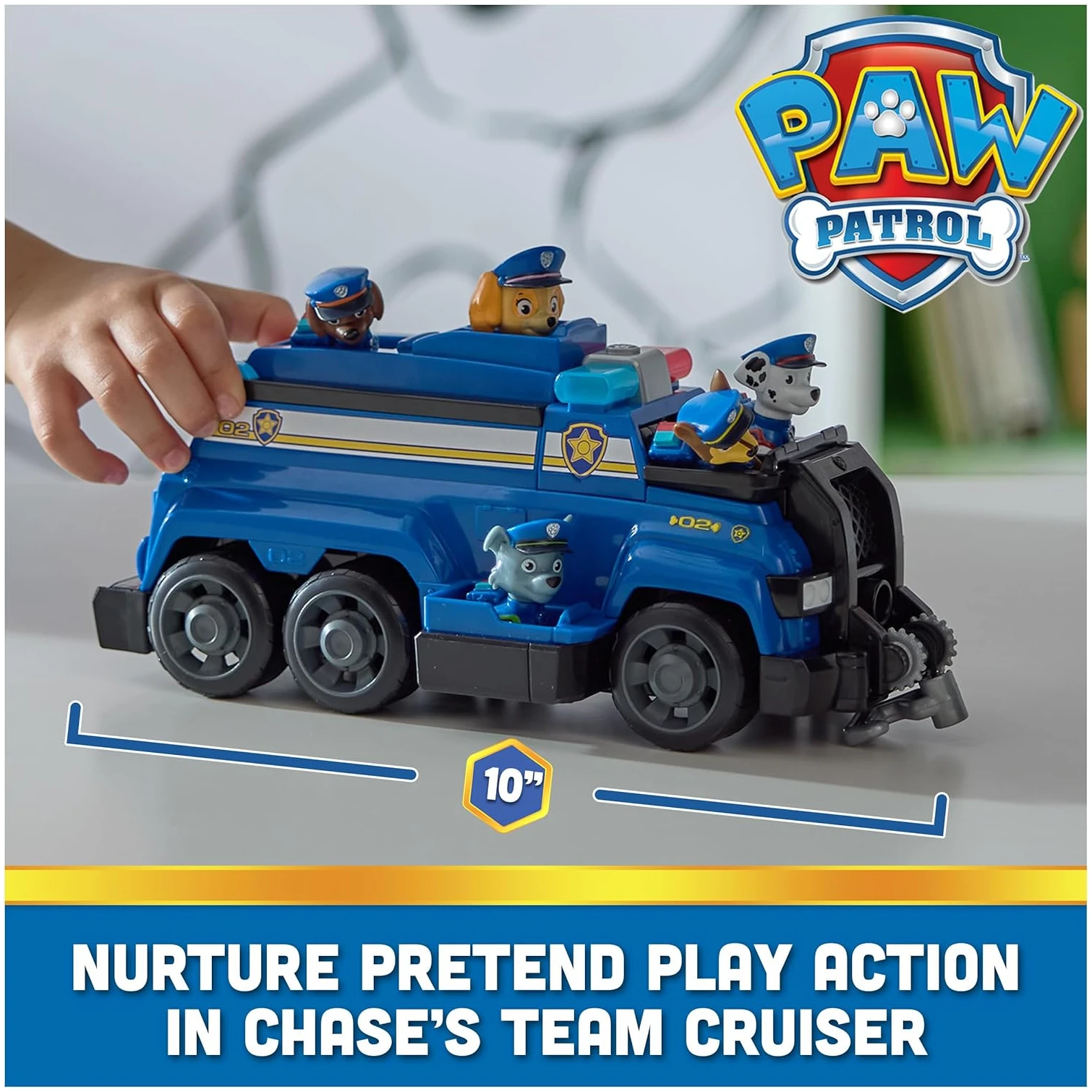 Nouveau Véhicule de Police Chase la Pat Patrouille Team Cruiser – Image 2