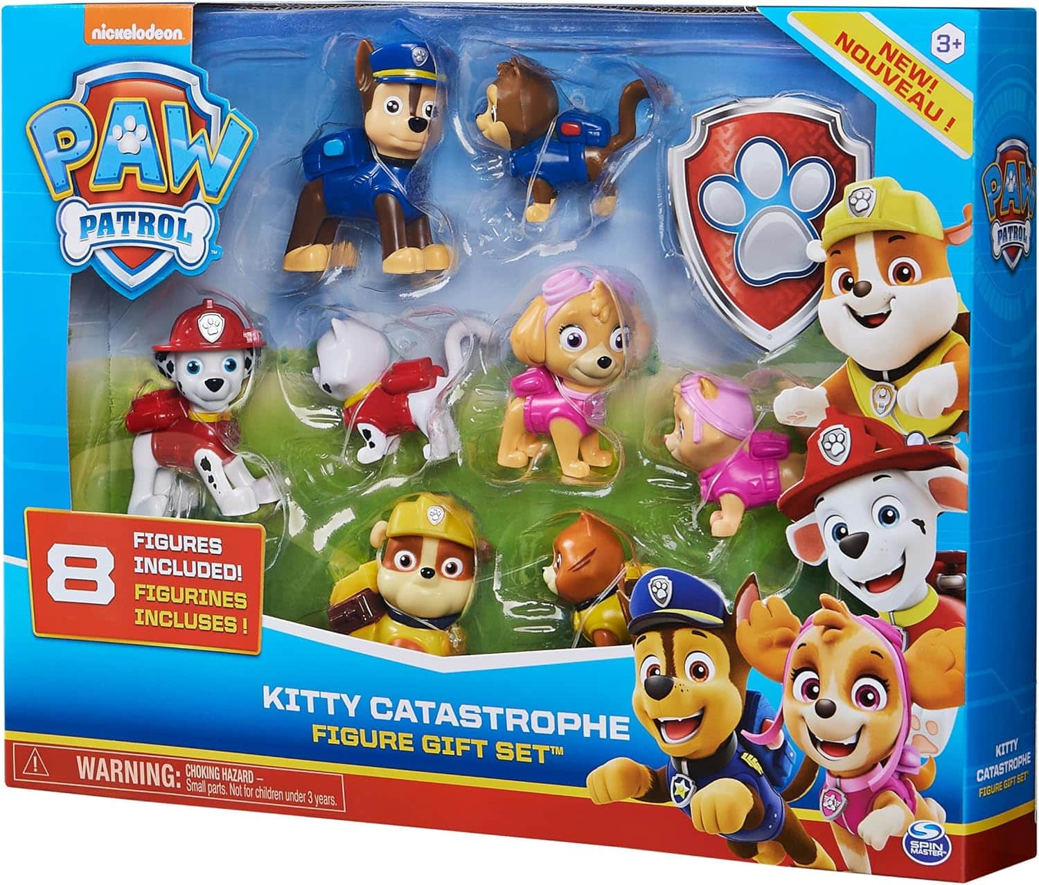 Coffret 8 Figurines Chiots Et Chatons la Pat' Patrouille – Image 9