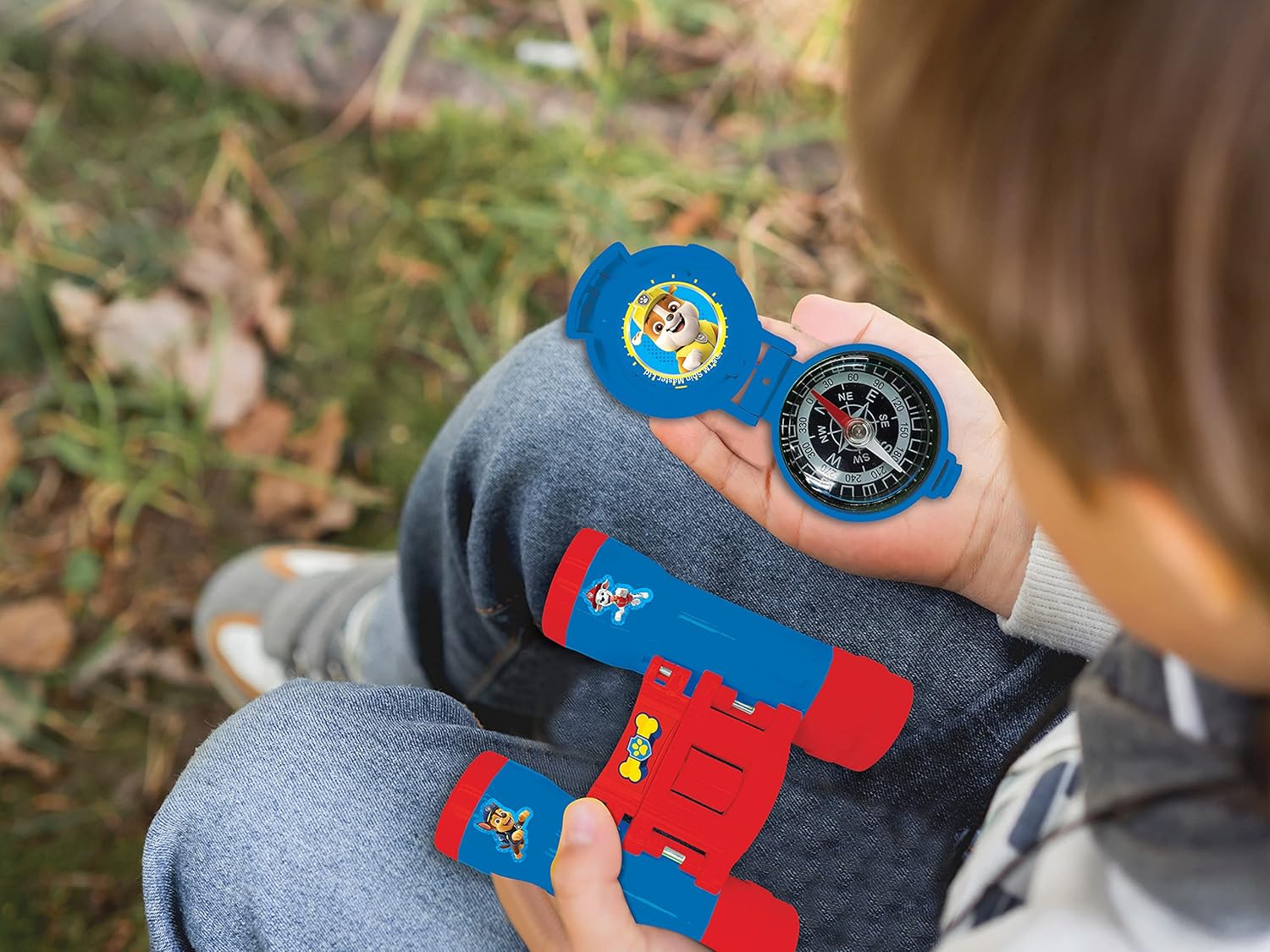 Set d'aventurier la Pat Patrouille pour Enfant, Talkies-Walkies, Jumelles, Lampe – Image 4