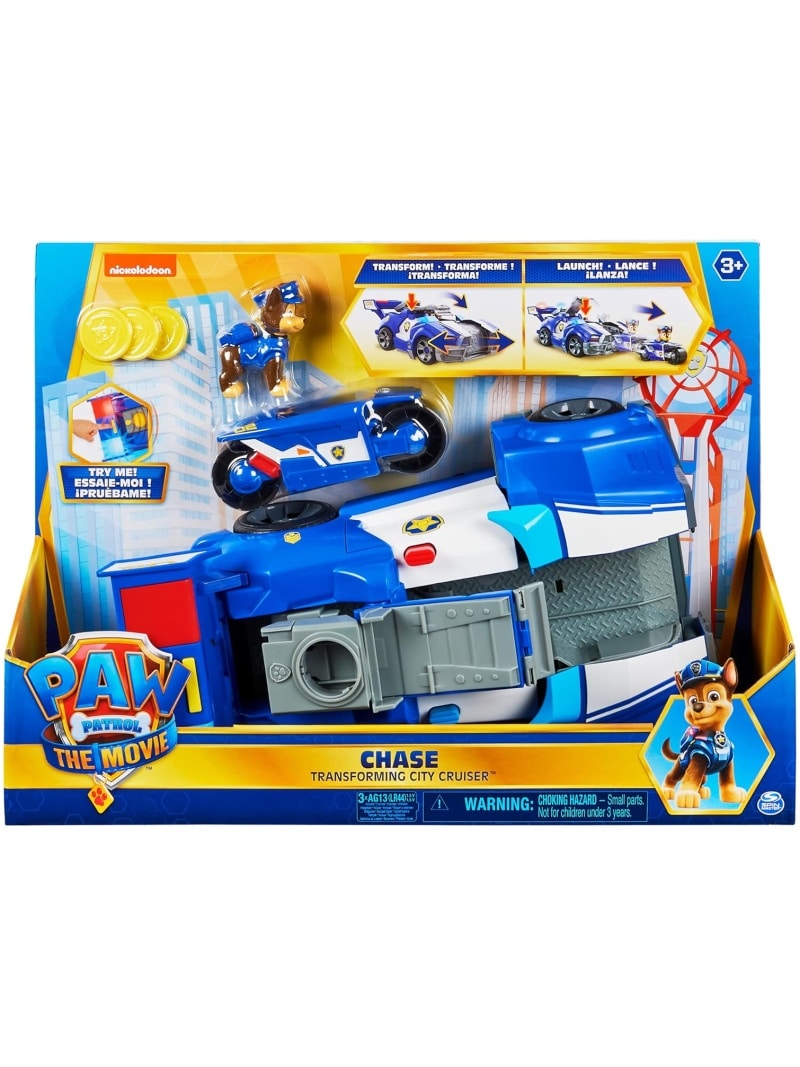 chase moto la pat patrouille avec voiture grande taille jouet enfant
