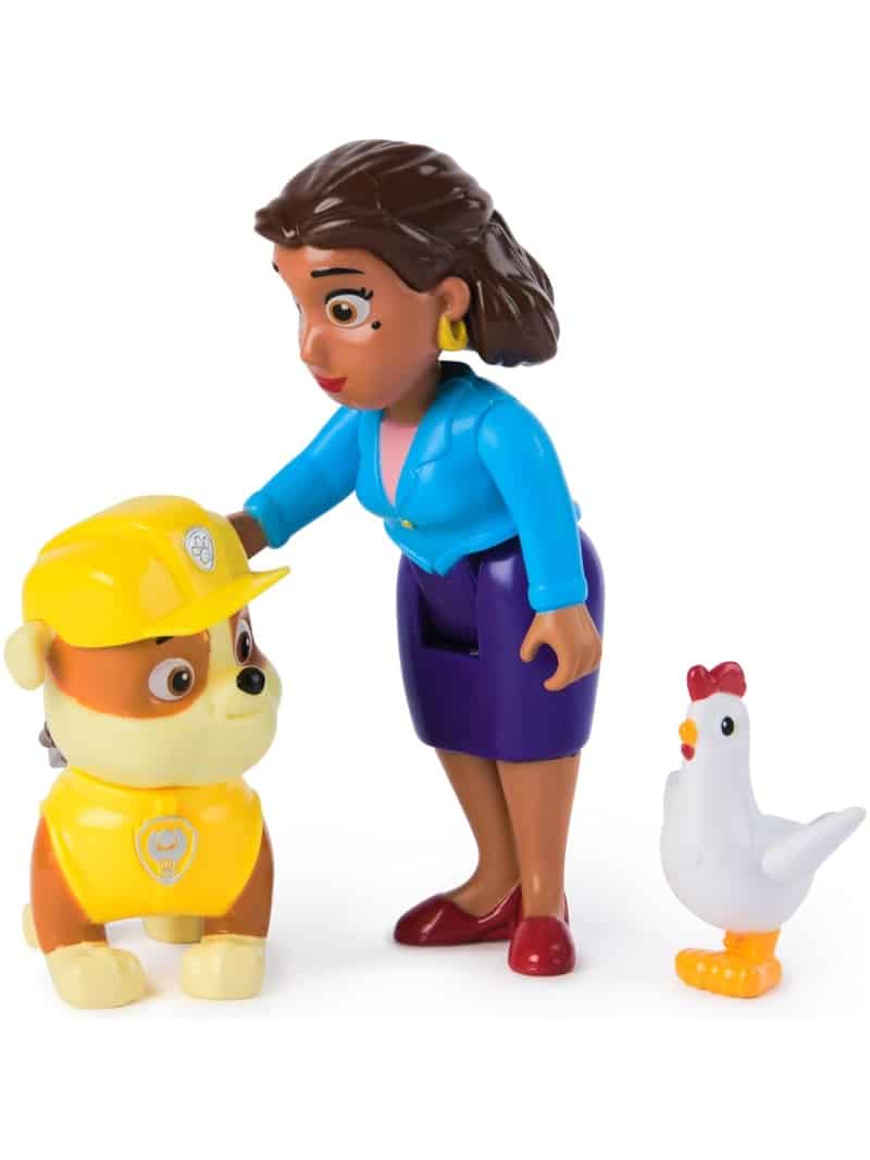 Madame Goodway Figurine avec Ruben la Pat Patrouille