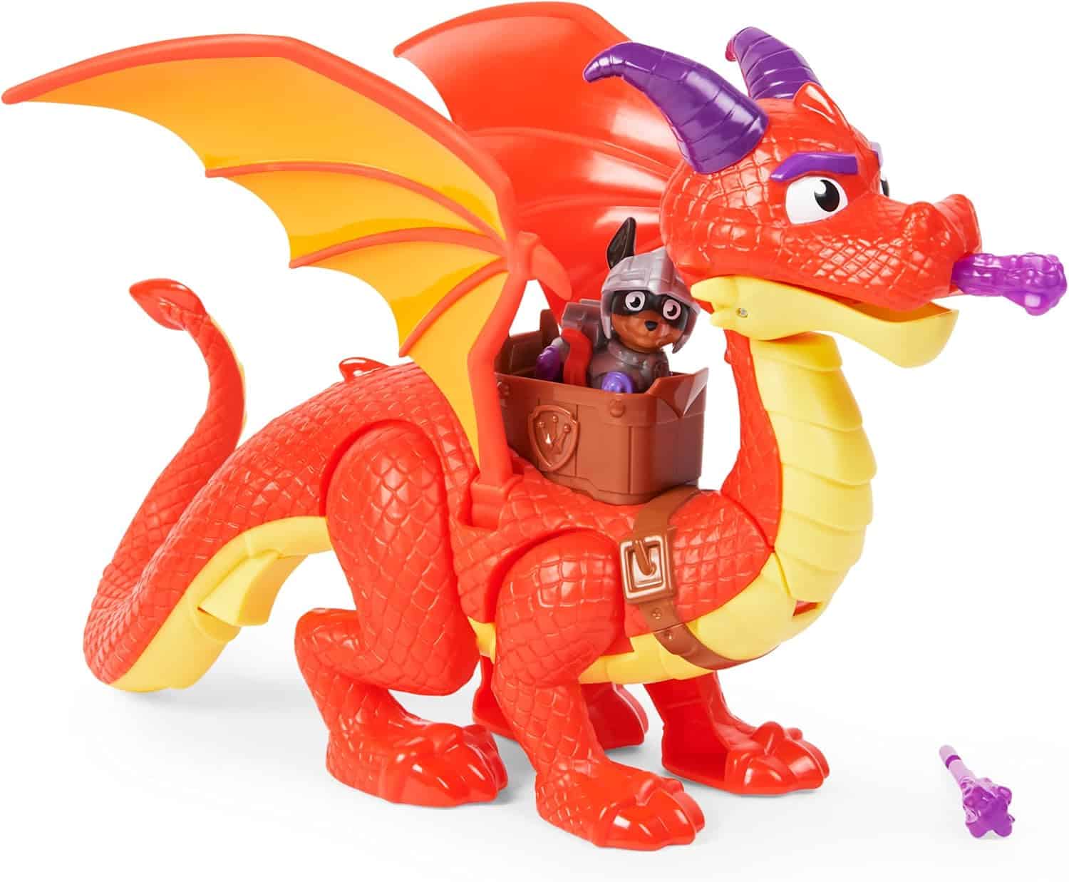Figurine Croc et Braise Le Dragon Rescue Knights la Pat Patrouille