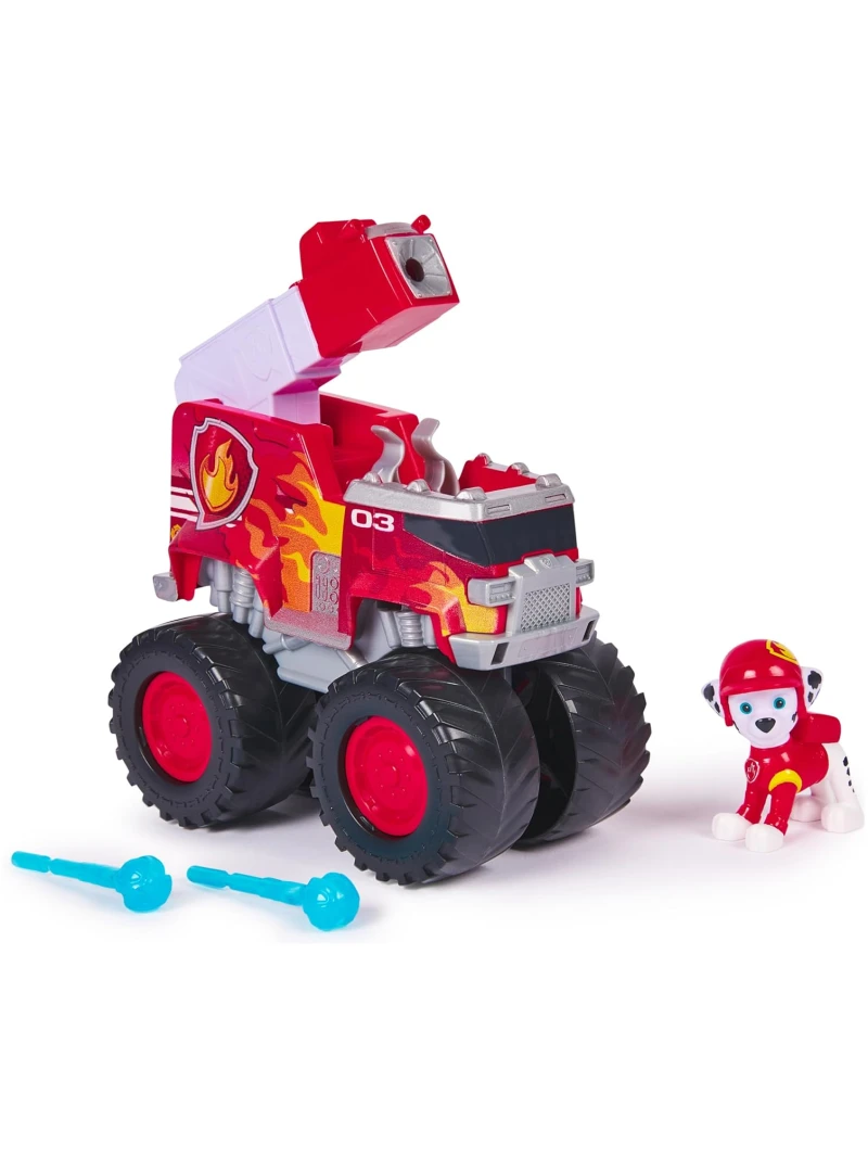 Véhicule Figurine Marcus Rescue Wheels, Jouet Enfant 3 ans - Pat Patrouille