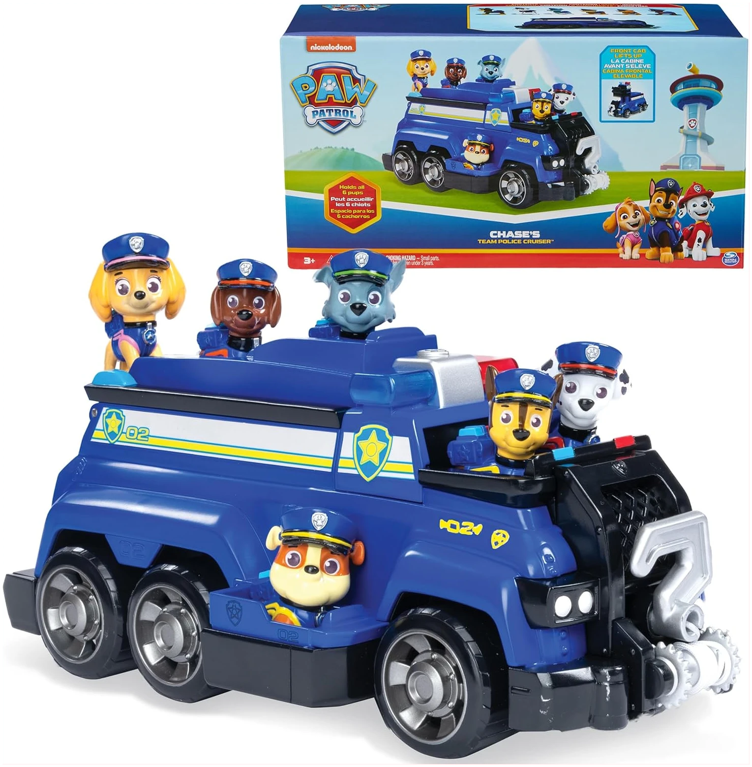 Nouveau Véhicule de Police Chase la Pat Patrouille Team Cruiser