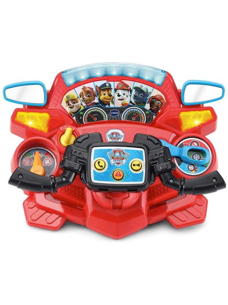 VTech la Pat' Patrouille, Mission Pilote 2 en 1, Simulateur de Conduite