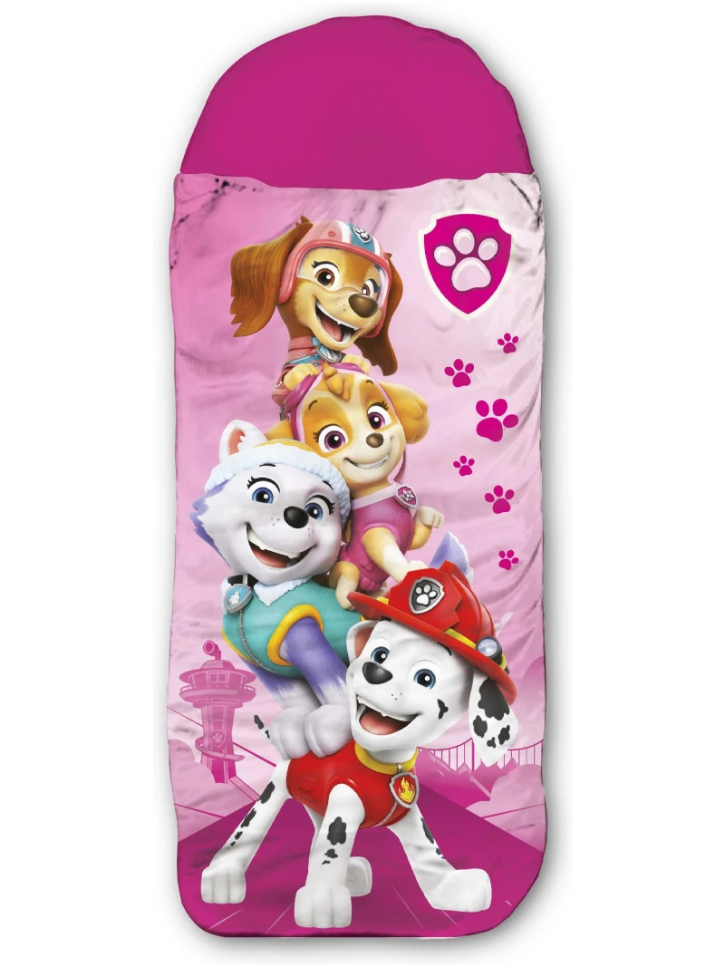 Sac de couchage Pat'Patrouille pour enfant Rose 140 cm