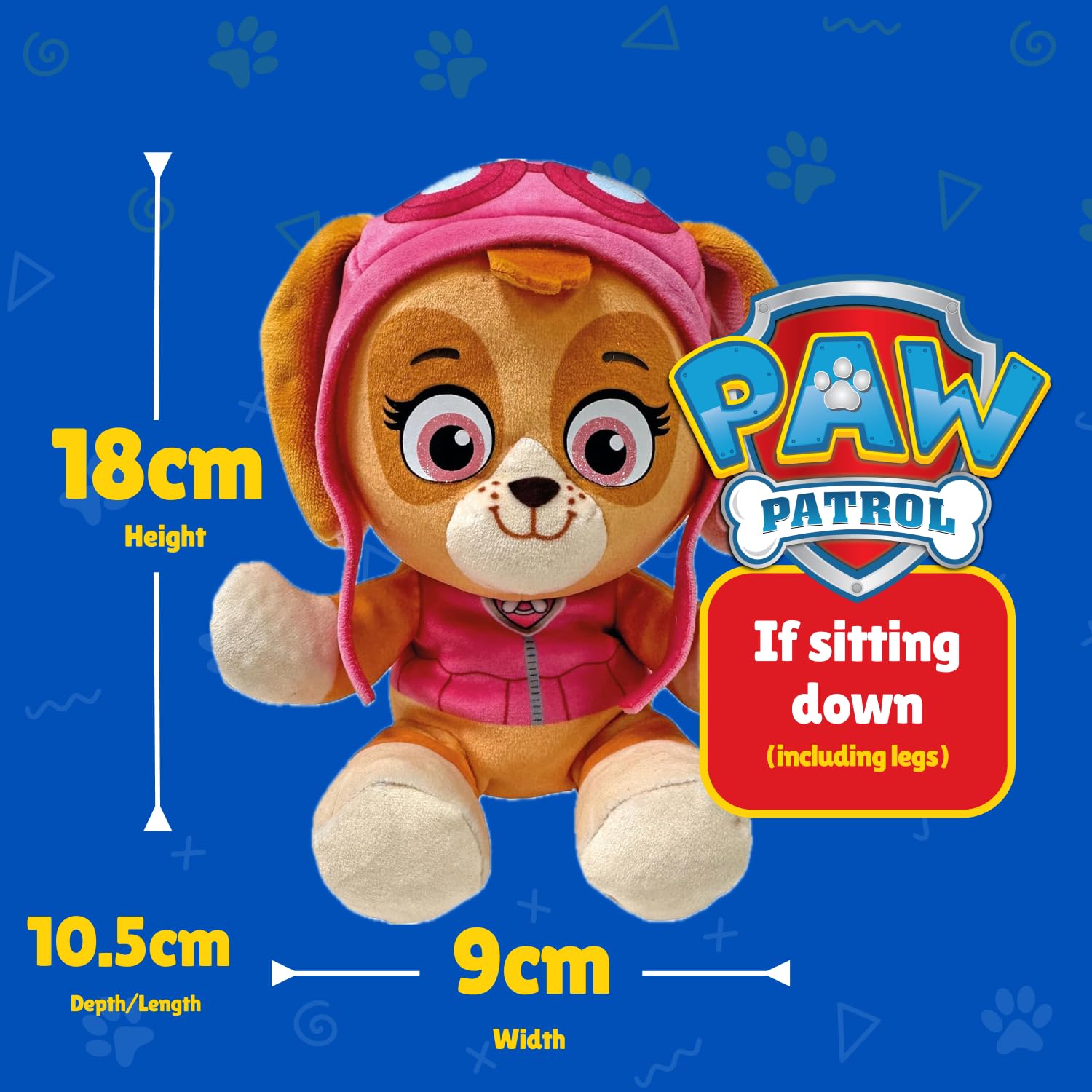 Peluche Pat'Patrouille Stella 15cm à Collectionner – Image 3