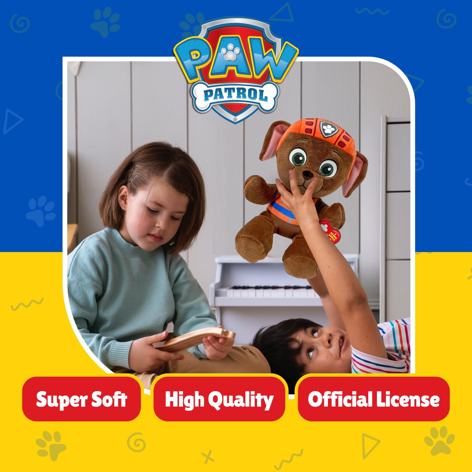 Peluche Pat'Patrouille Zuma 15cm à Collectionner – Image 2