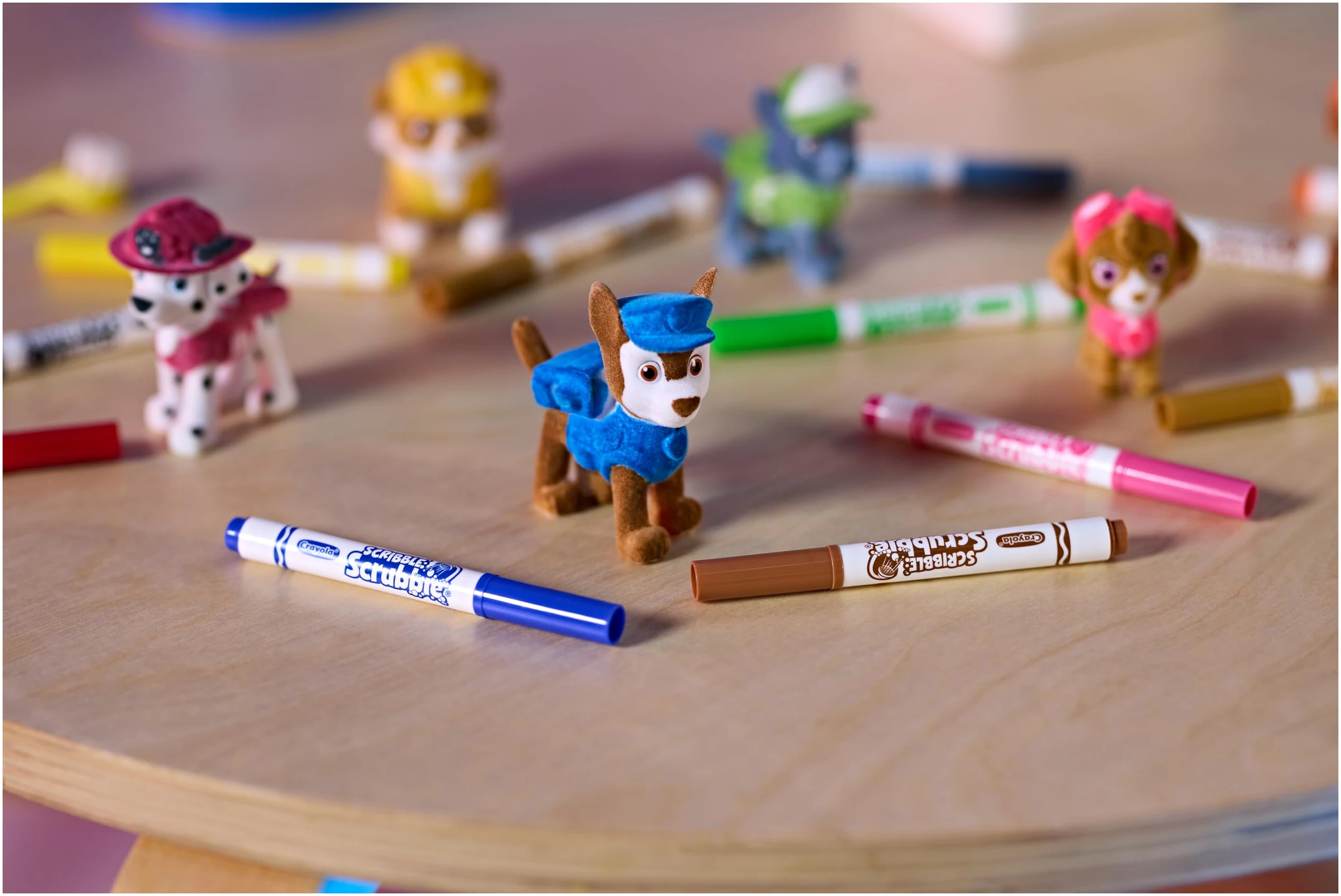 Kit Activité Washimals Pat'Patrouille avec 5 chiots et feutres lavables – Image 6