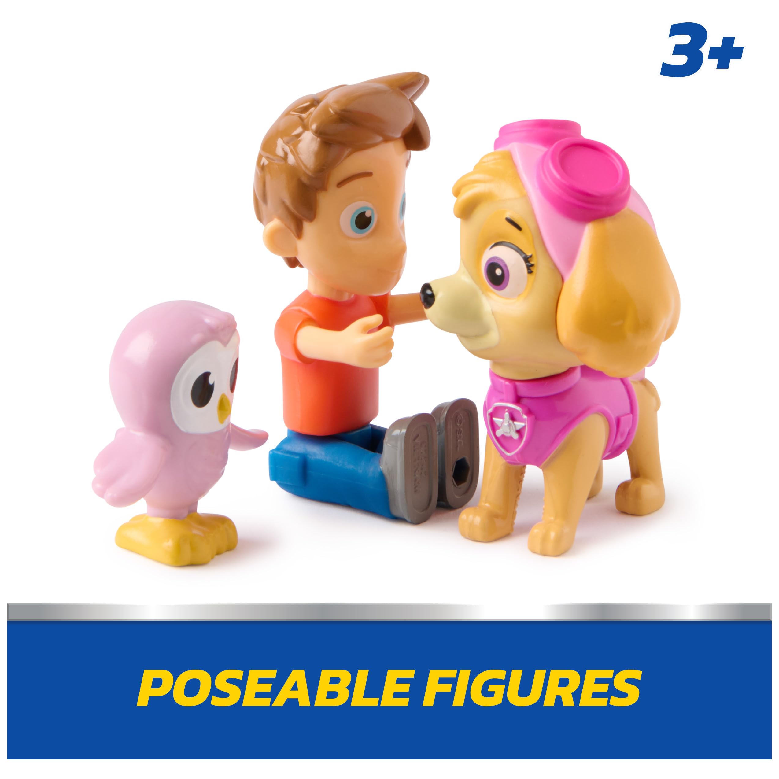 Pack de Figurines Pat'Patrouille Skye, Alex Porter et Hibou Chanteur – Image 3