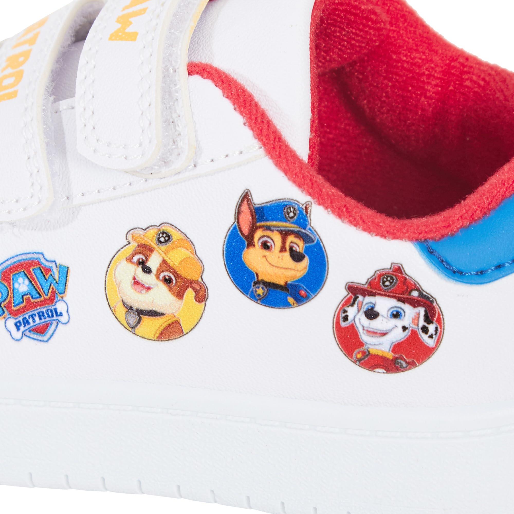 Baskets Pat'Patrouille pour enfants garçons filles blanc facile à enfiler – Image 4