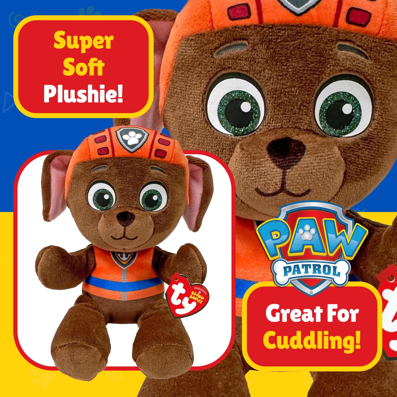 Peluche Pat'Patrouille Zuma 15cm à Collectionner – Image 4
