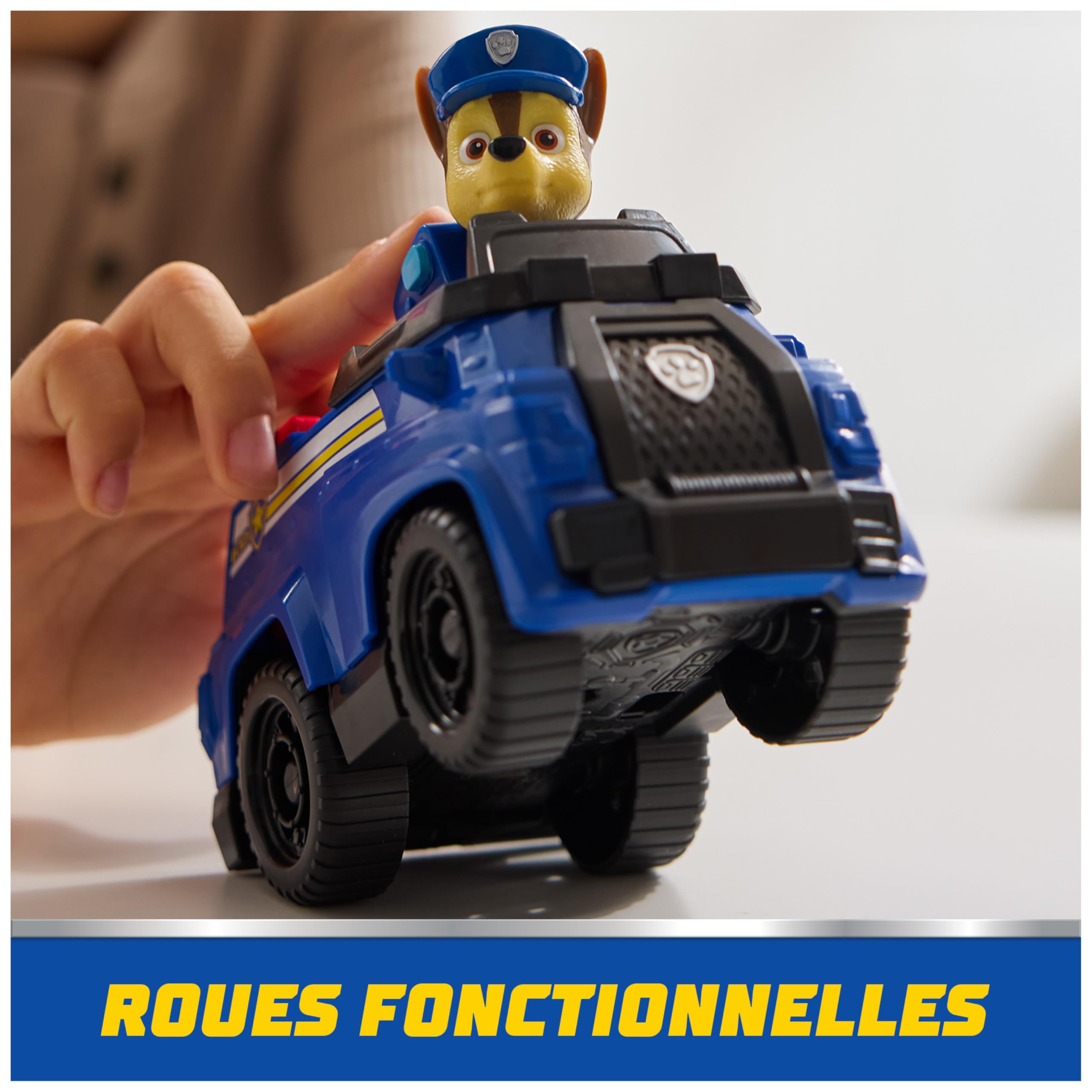 Véhicule Figurine Pat'Patrouille Chase - Voiture à Collectionner – Image 6