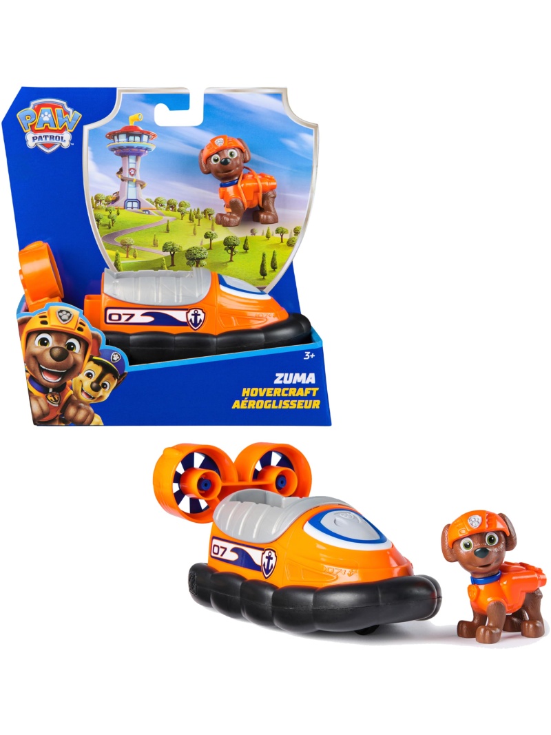 Véhicule Figurine Pat'Patrouille Zuma - Voiture à Collectionner
