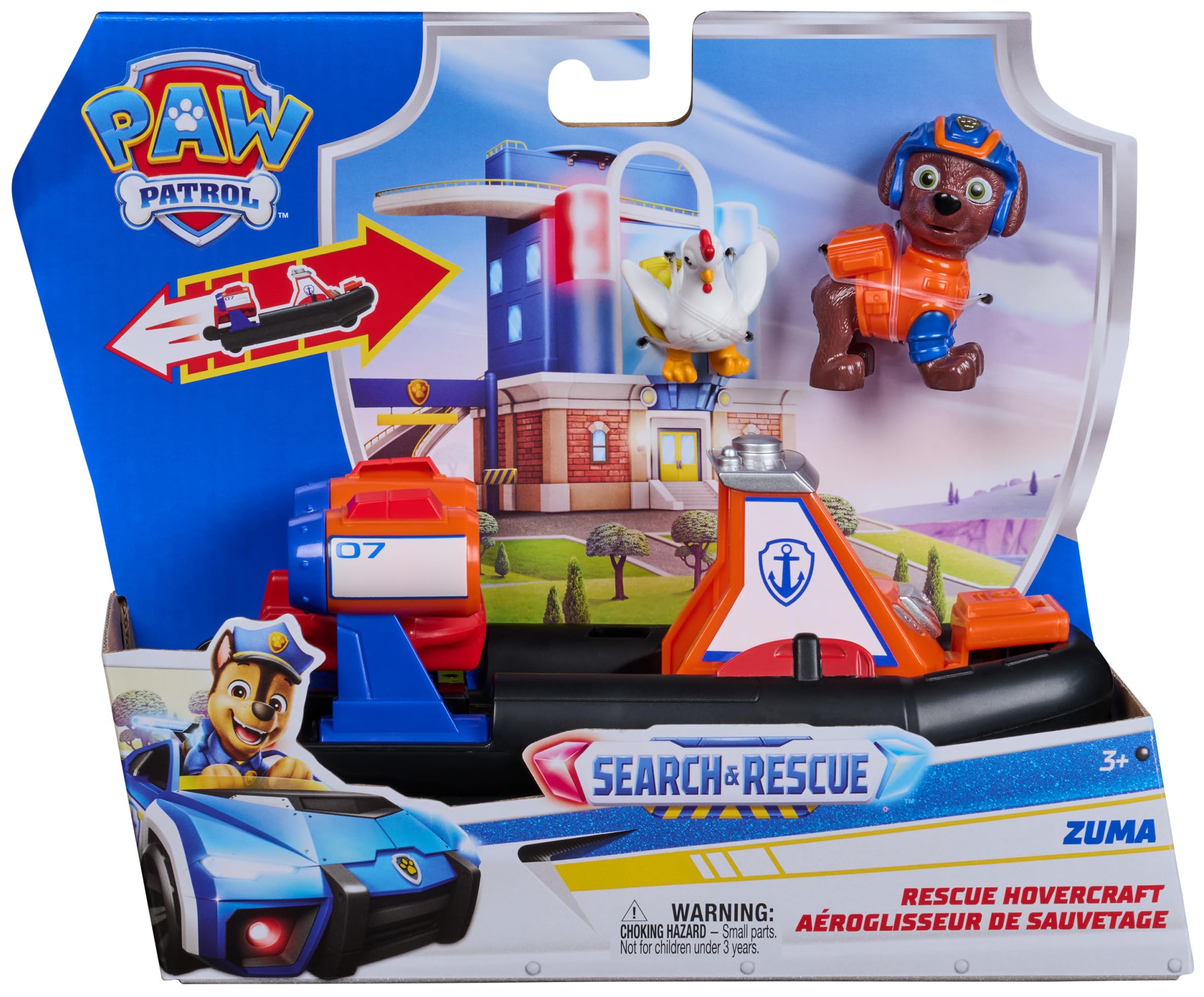 Véhicule Figurine Pat'Patrouille Zuma Search & Rescue Mission Détectives – Image 3