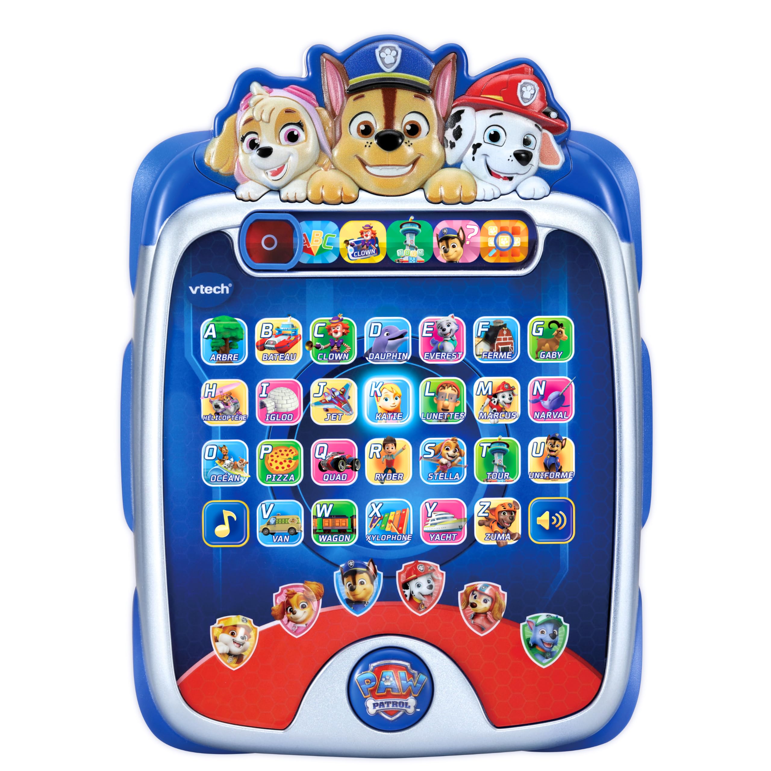 Tablette Interactive Pat'Patrouille VTech avec 5 Jeux Éducatifs