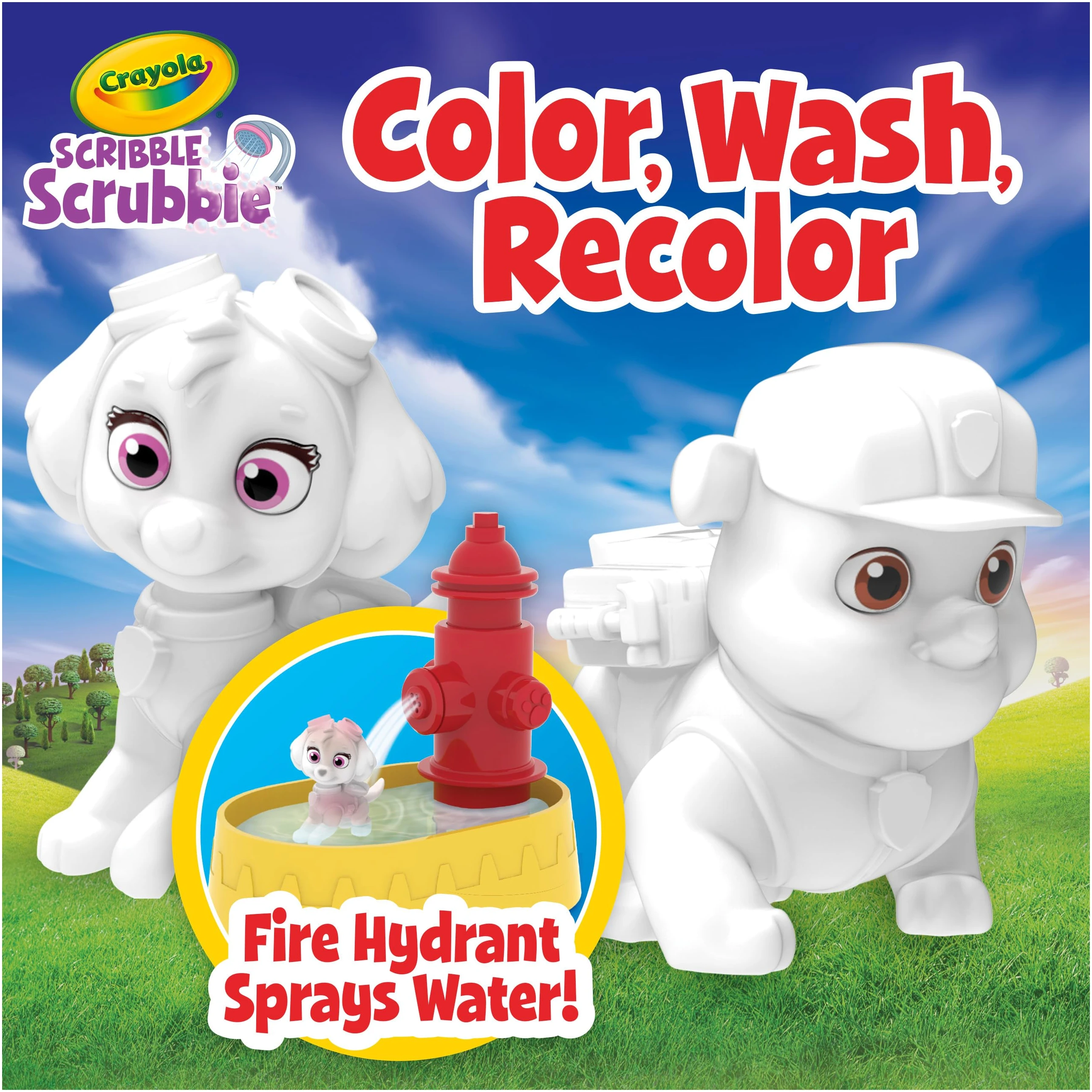 Kit Activité Washimals Pat'Patrouille avec 5 chiots et feutres lavables – Image 7