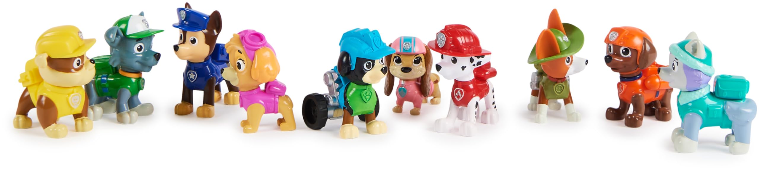 Coffret 10 Figurines Pat'Patrouille 10e Anniversaire Chase Marcus Ruben Stella Zuma – Image 2