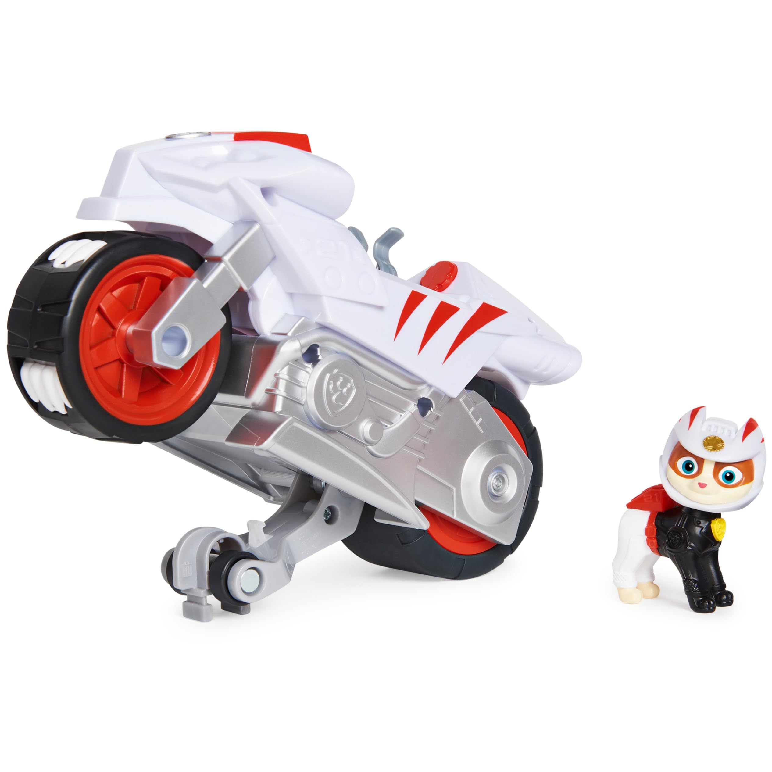 Moto Pat'Patrouille Wildcat avec figurine et fonction wheelie