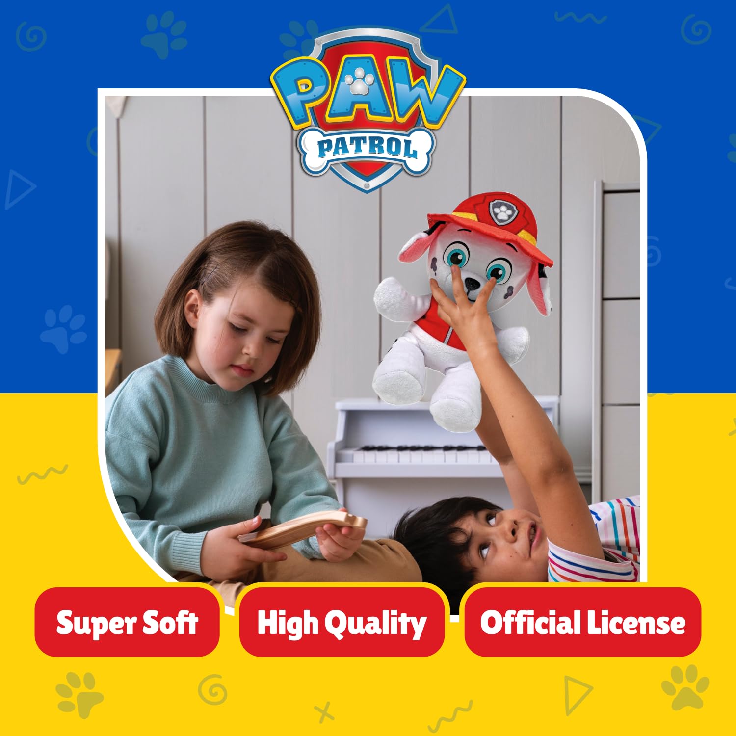 Peluche Pat'Patrouille Marcus 15cm à Collectionner – Image 2