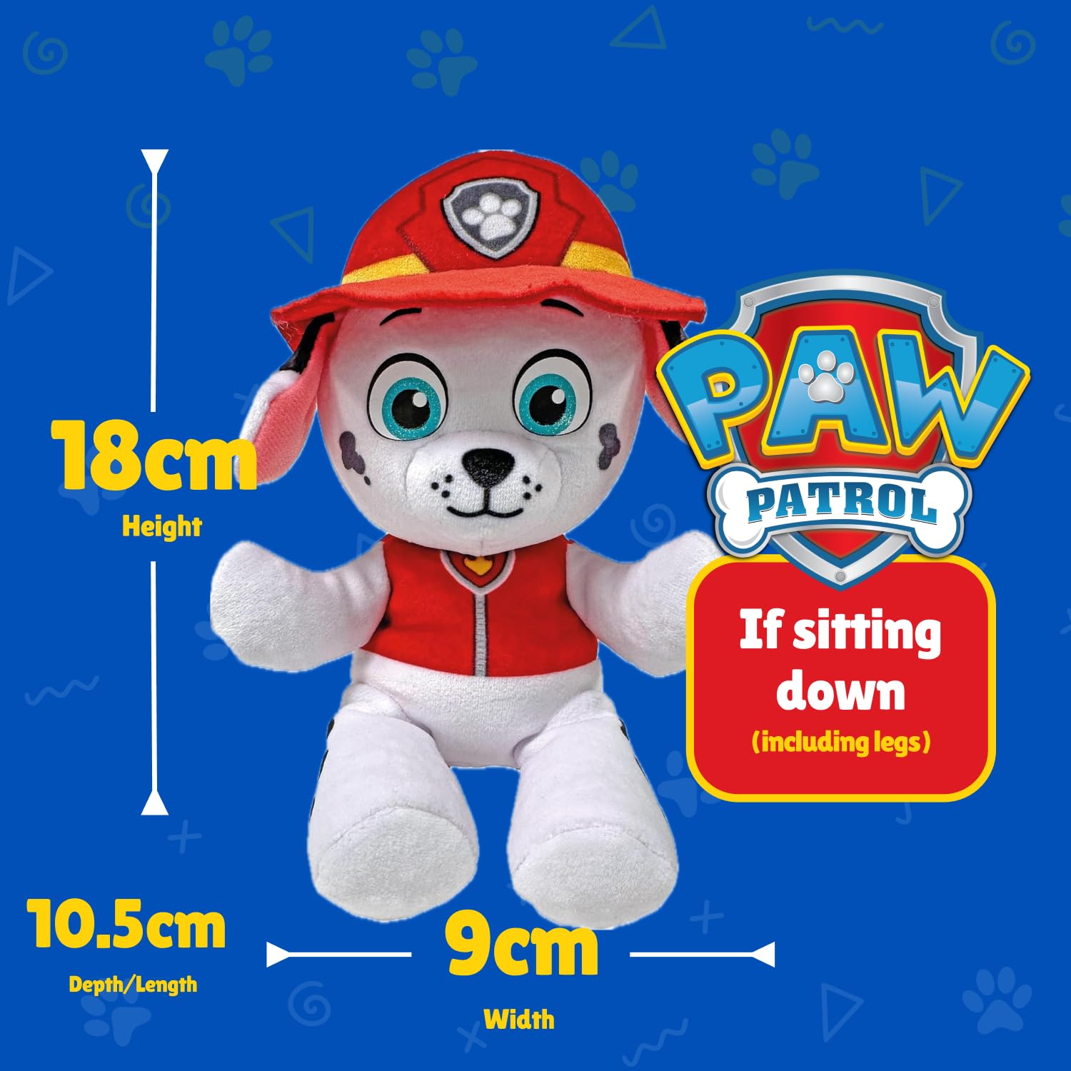 Peluche Pat'Patrouille Marcus 15cm à Collectionner – Image 3