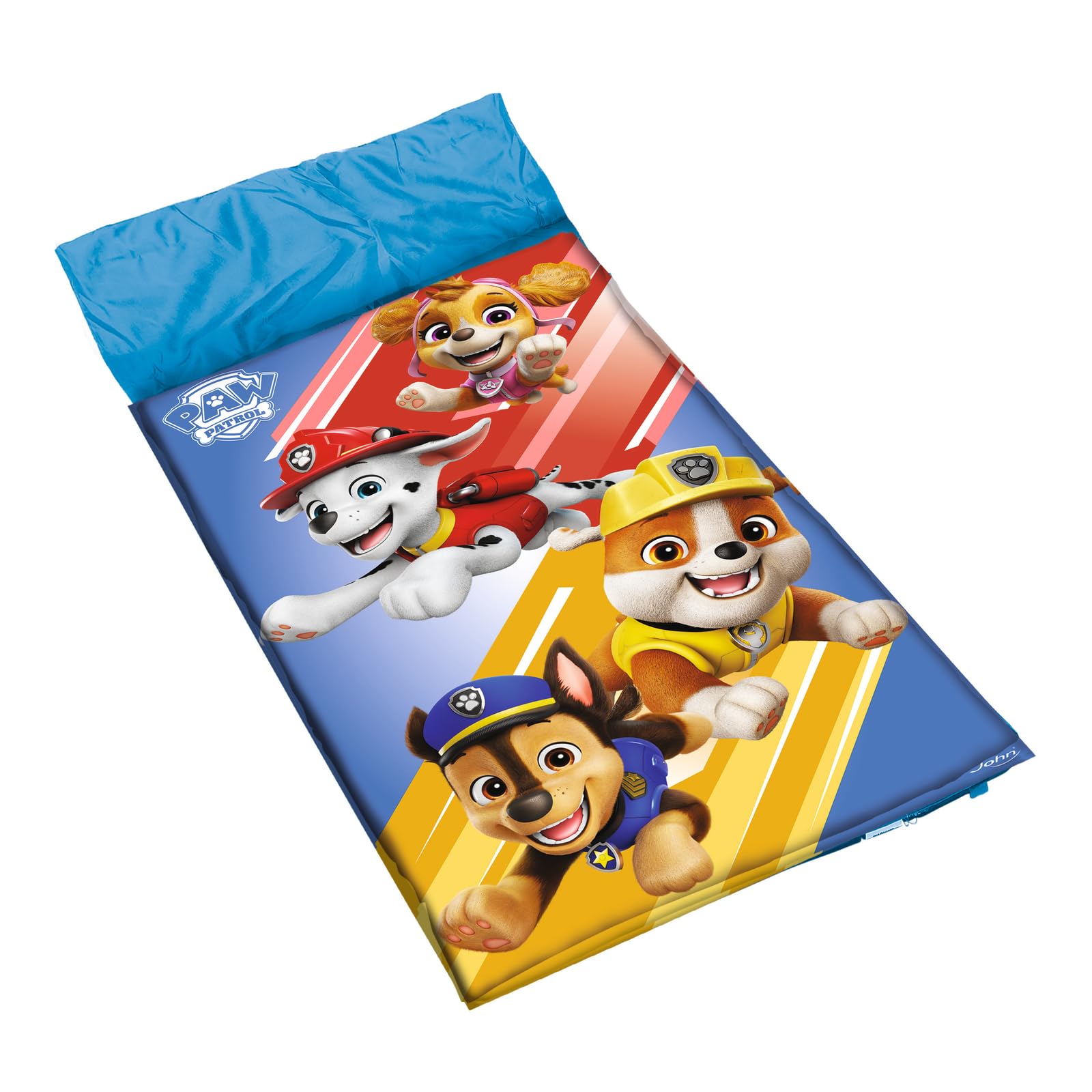 Sac de Couchage Pat'Patrouille pour Enfant 140 x 60 cm avec Sac de Rangement