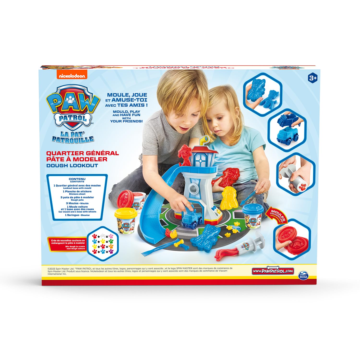 Coffret Quartier Général Pat'Patrouille Pâte à Modeler et Décor Interactif – Image 4