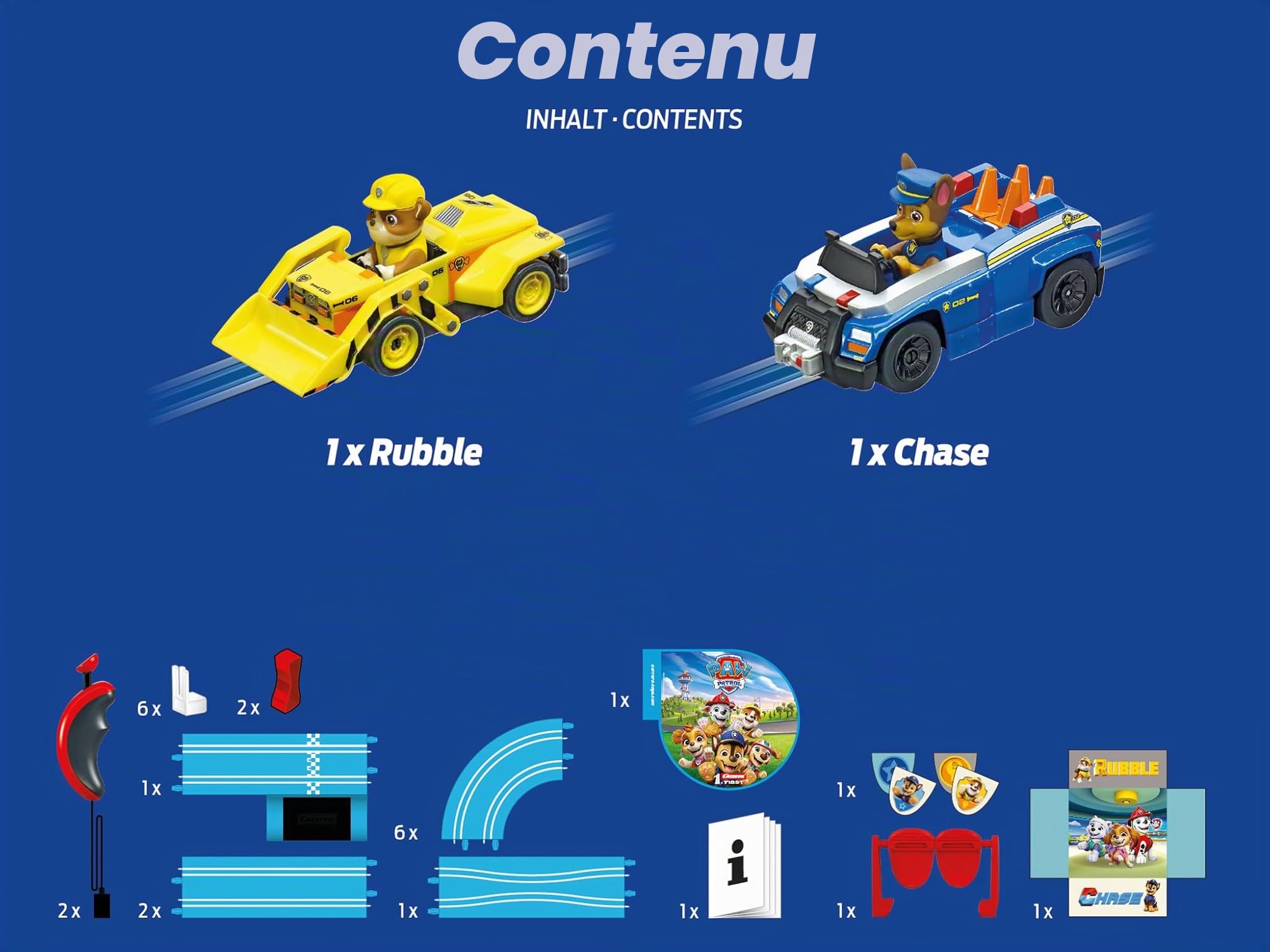 Circuit Voiture Pat'Patrouille Carrera First On The Double – Image 5