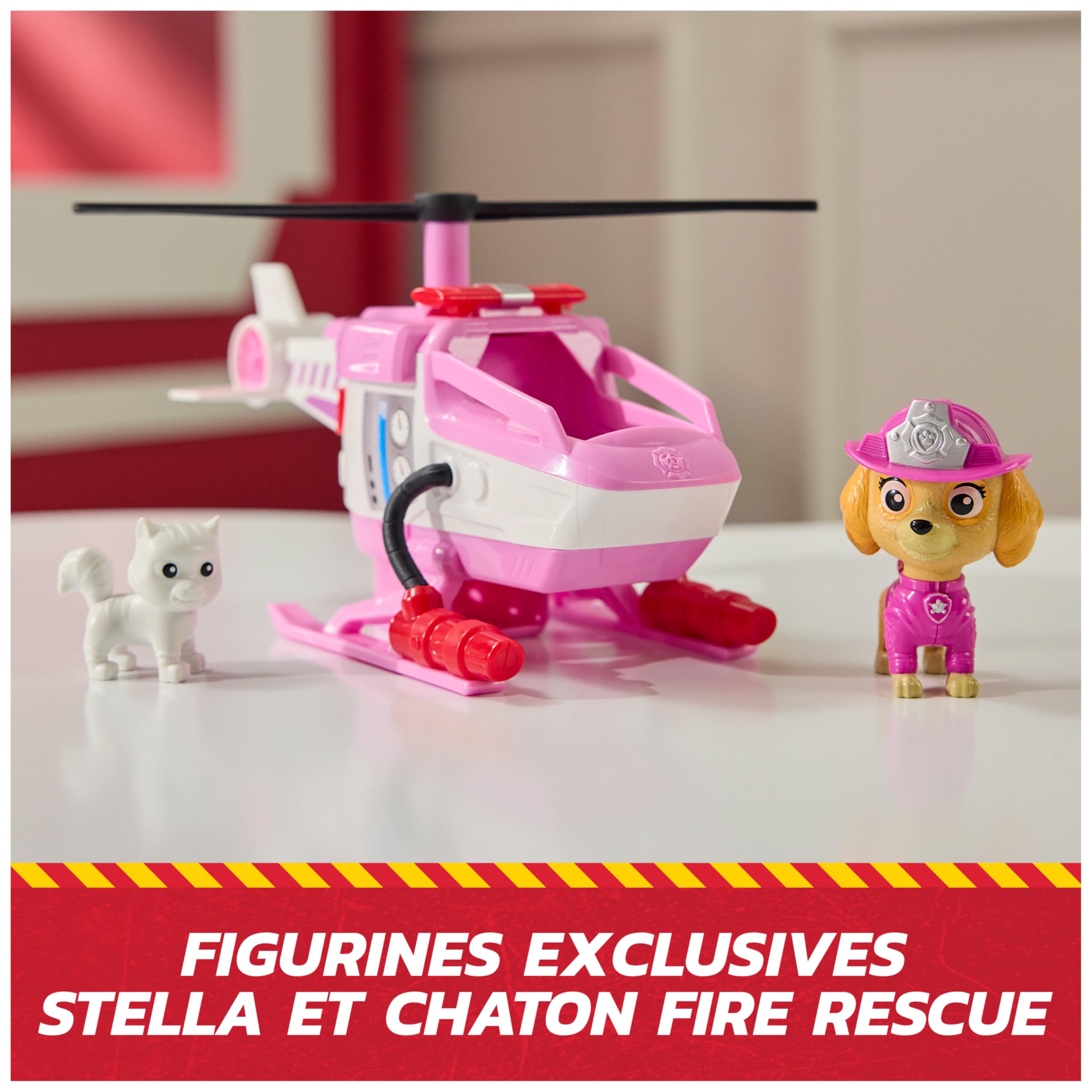 Véhicule Figurine Stella Fire Rescue Mission Pompiers Pat'Patrouille – Image 6