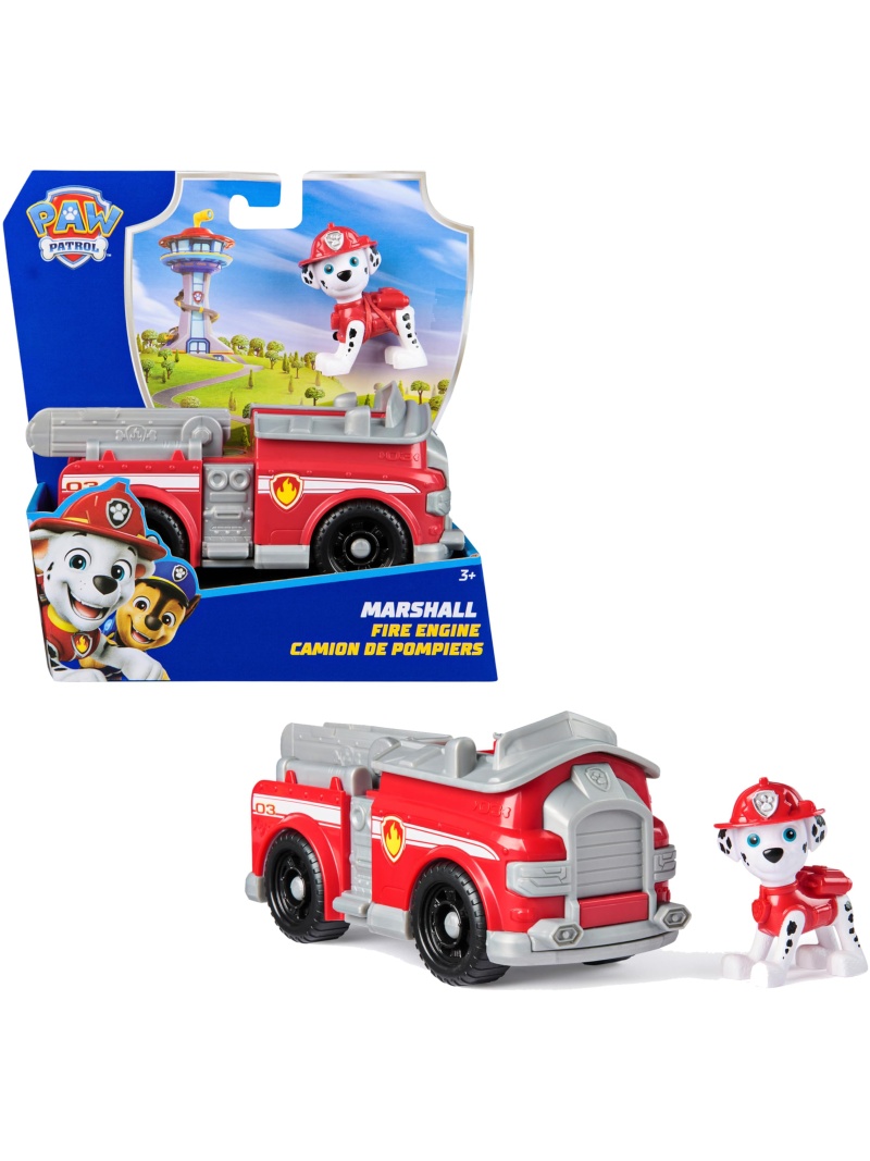 Véhicule Figurine Pat'Patrouille Marcus - Voiture à Collectionner