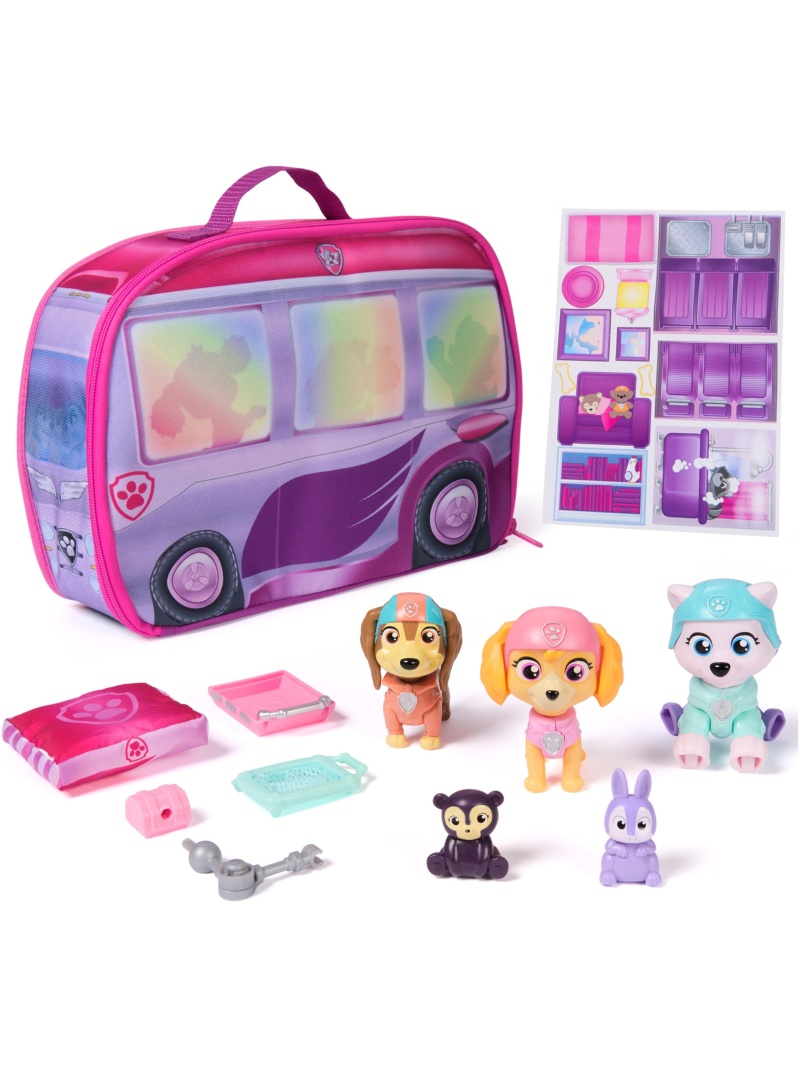 Coffret Camping et Sauvetage Pat'Patrouille avec Stella, Everest et Liberty