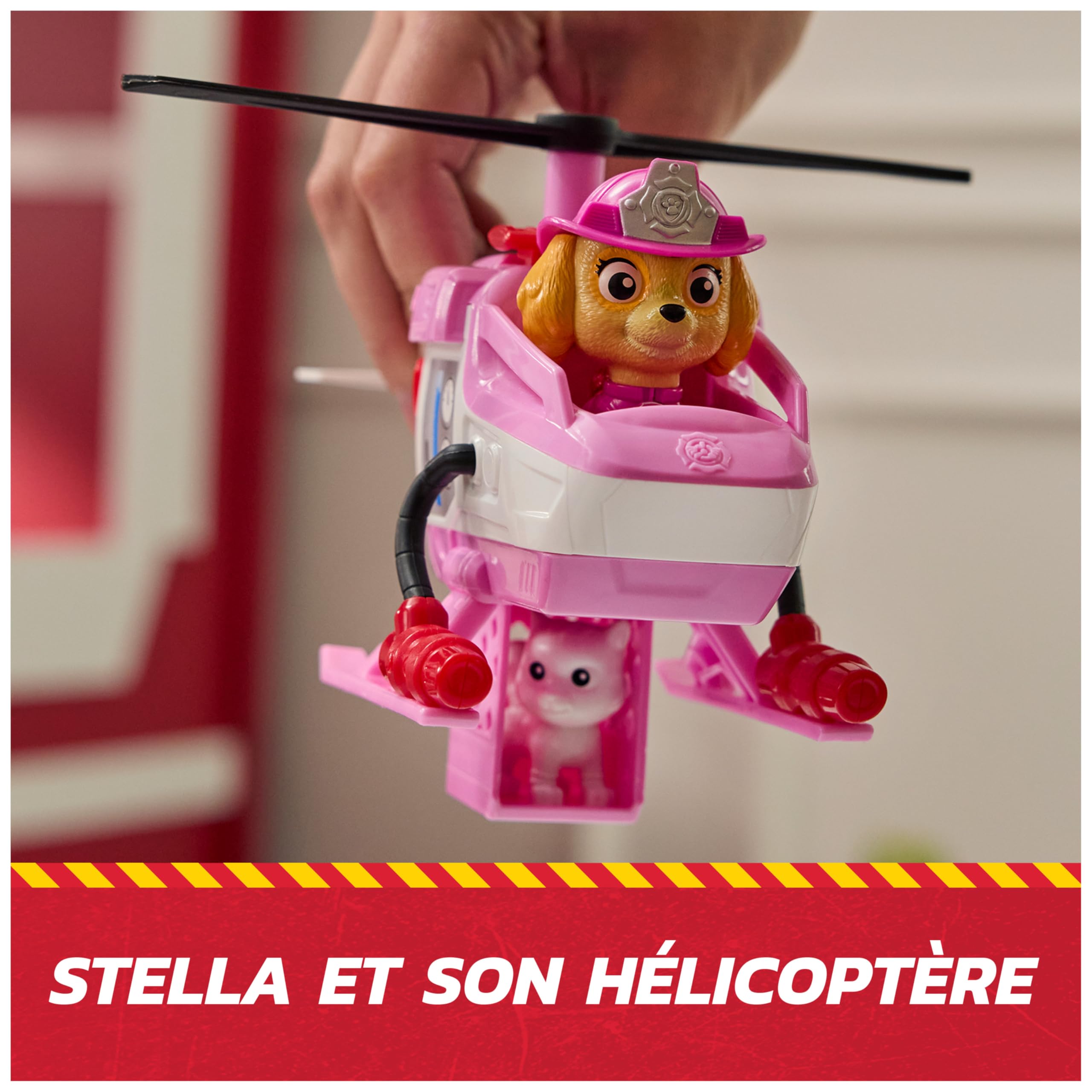 Véhicule Figurine Stella Fire Rescue Mission Pompiers Pat'Patrouille – Image 2