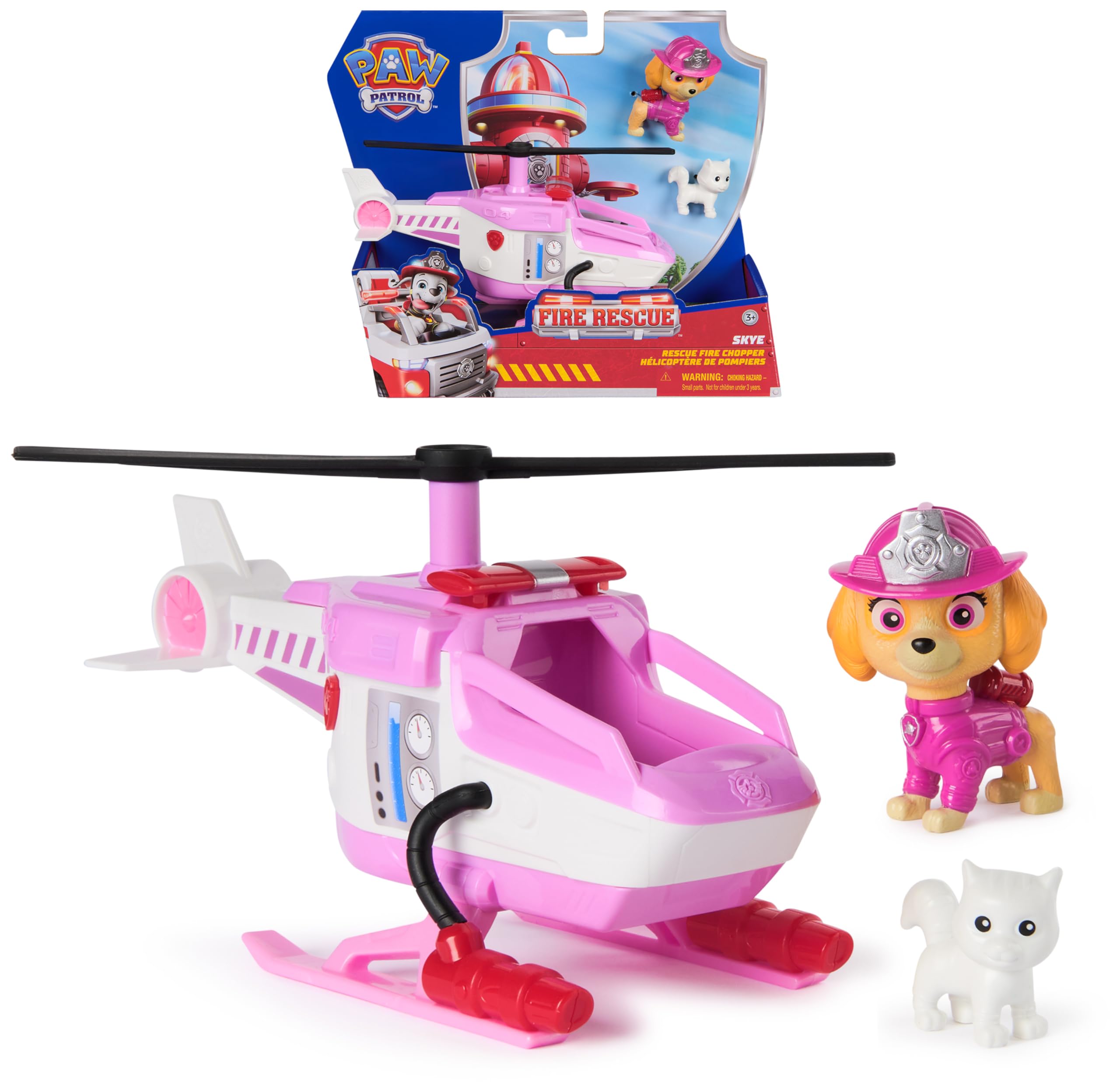 Véhicule Figurine Stella Fire Rescue Mission Pompiers Pat'Patrouille