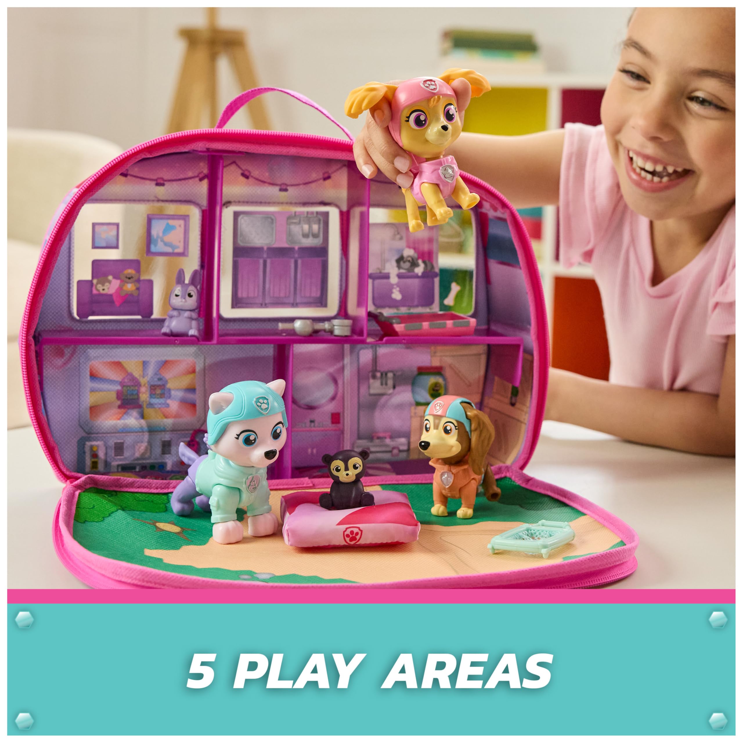Coffret Camping et Sauvetage Pat'Patrouille avec Stella, Everest et Liberty – Image 4