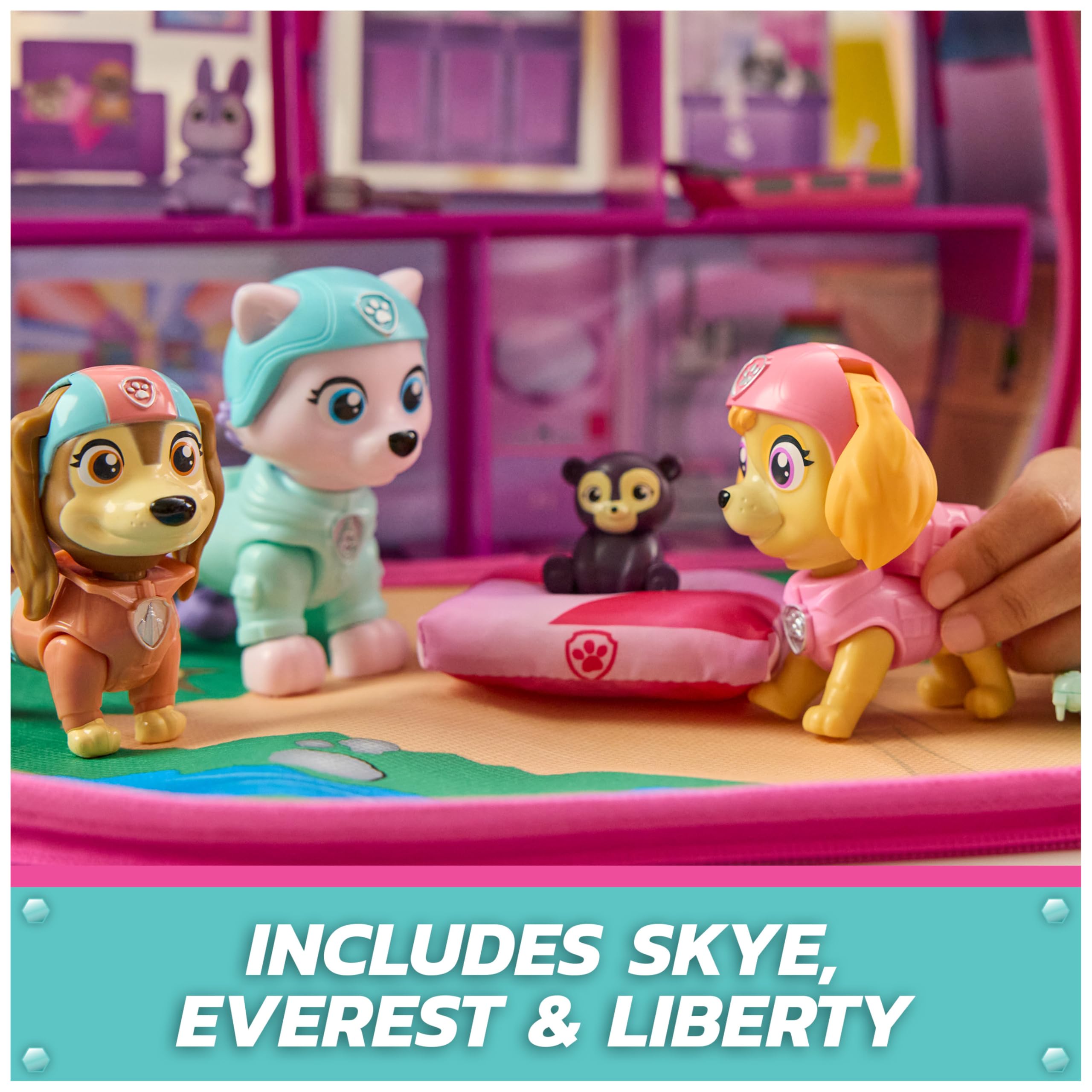 Coffret Camping et Sauvetage Pat'Patrouille avec Stella, Everest et Liberty – Image 3