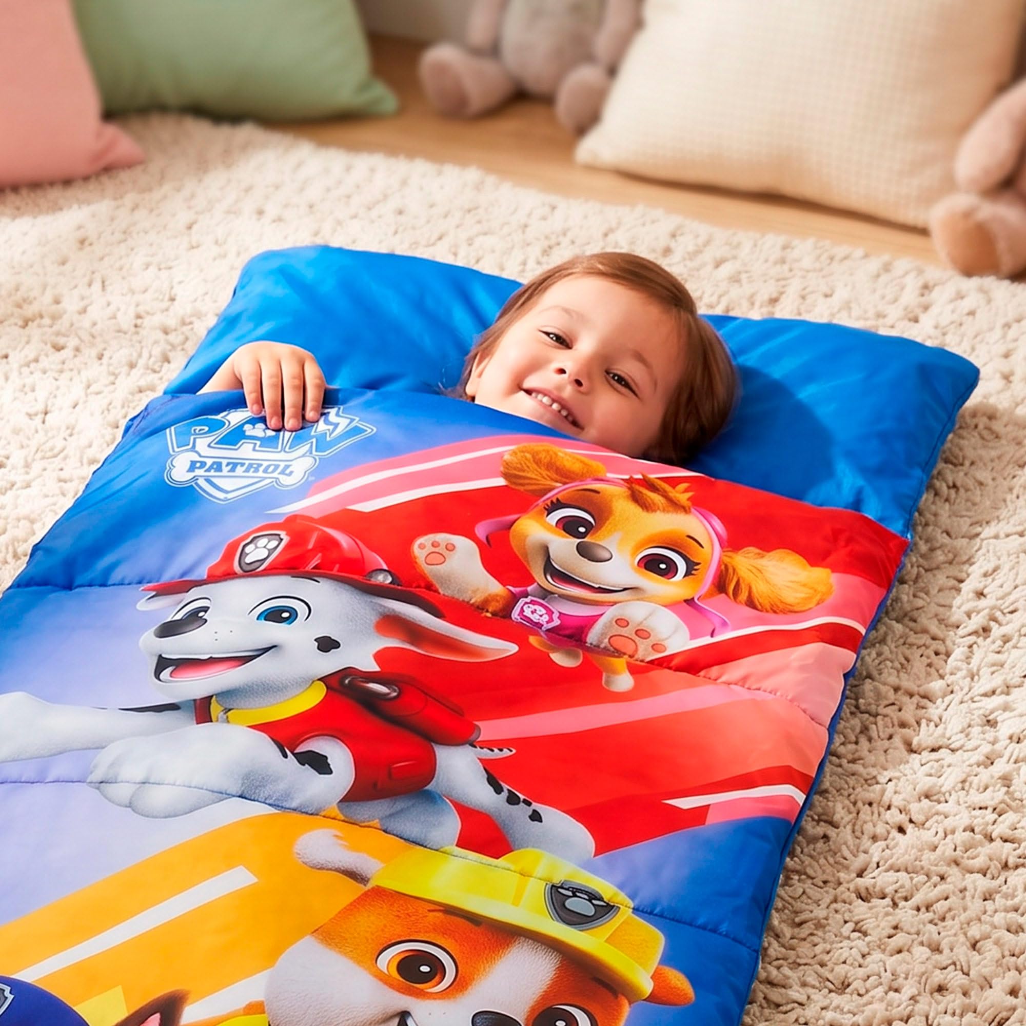 Sac de Couchage Pat'Patrouille pour Enfant 140 x 60 cm avec Sac de Rangement – Image 4