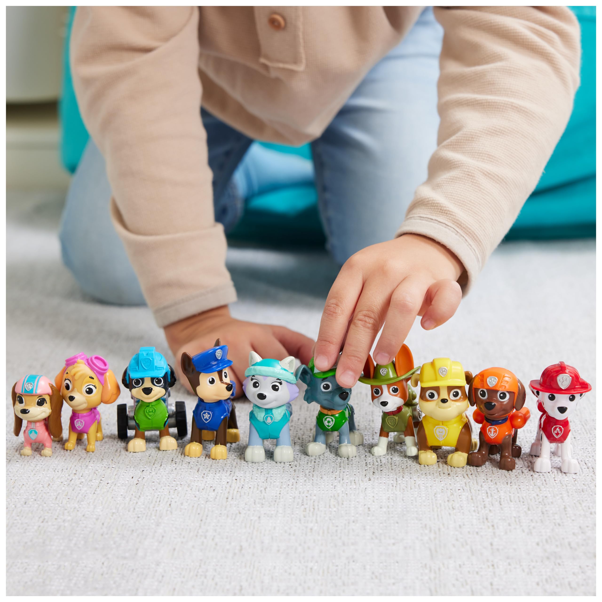 Coffret 10 Figurines Pat'Patrouille 10e Anniversaire Chase Marcus Ruben Stella Zuma – Image 3