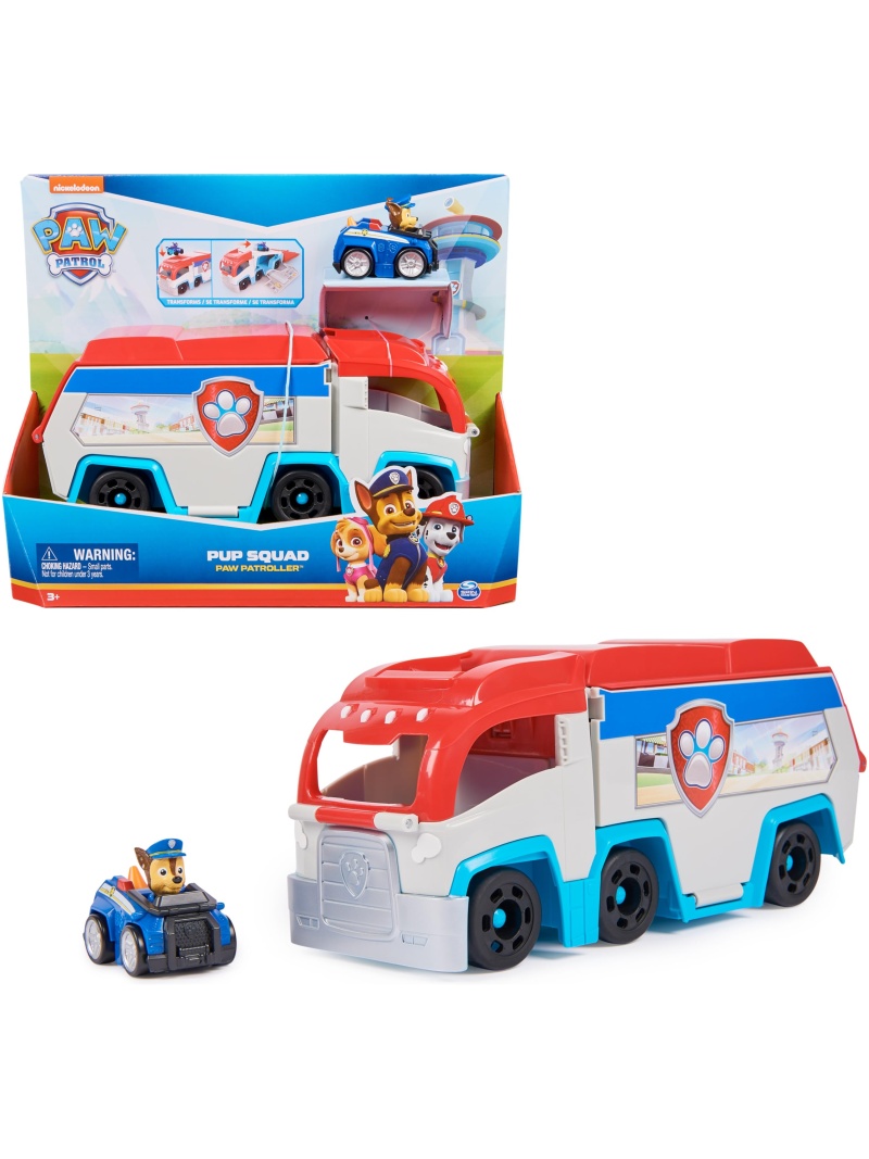 Véhicule Figurine Chase Pat'Patrouille - Patrouilleur Pup Squad