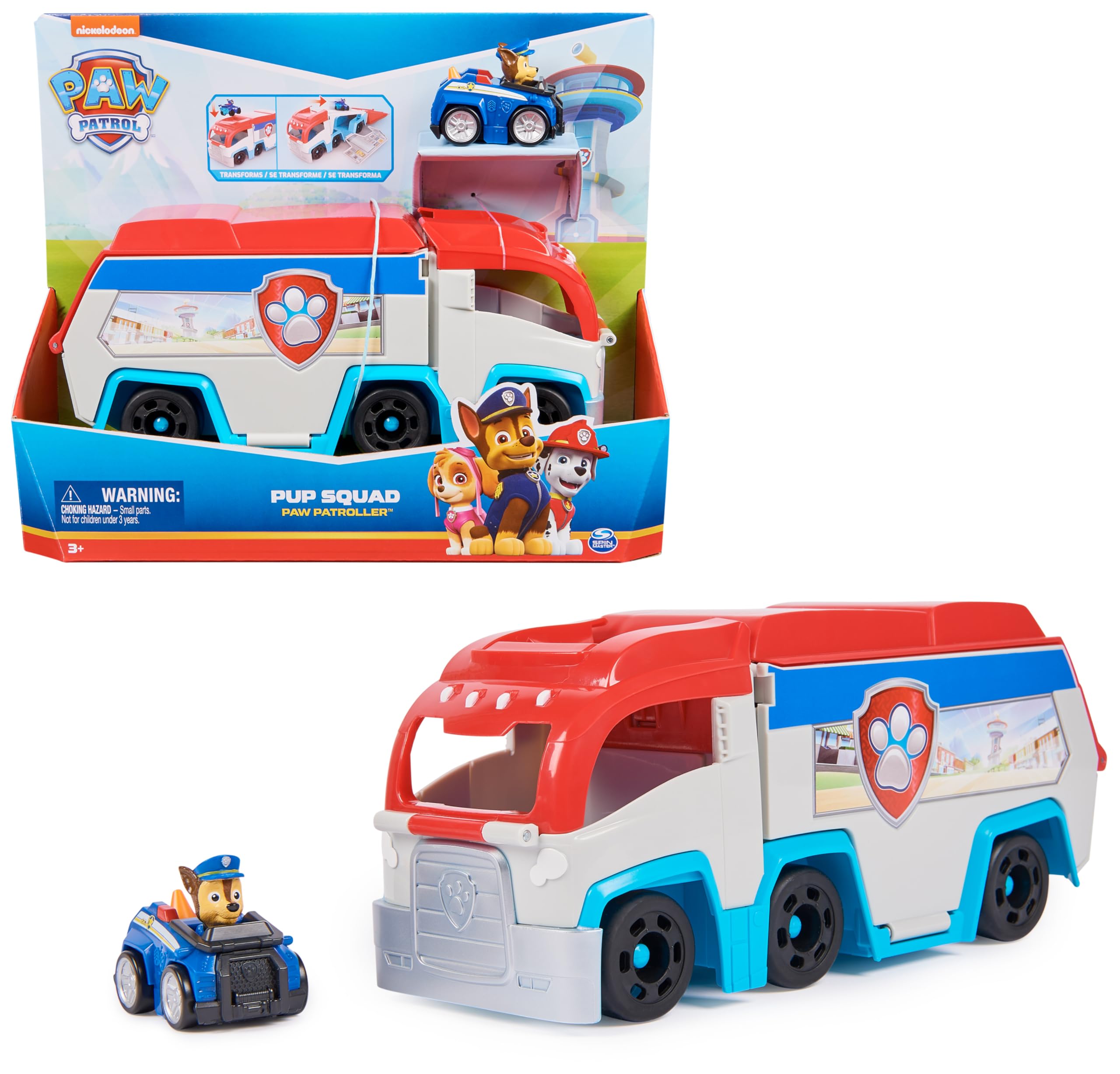 Véhicule Figurine Chase Pat'Patrouille - Patrouilleur Pup Squad