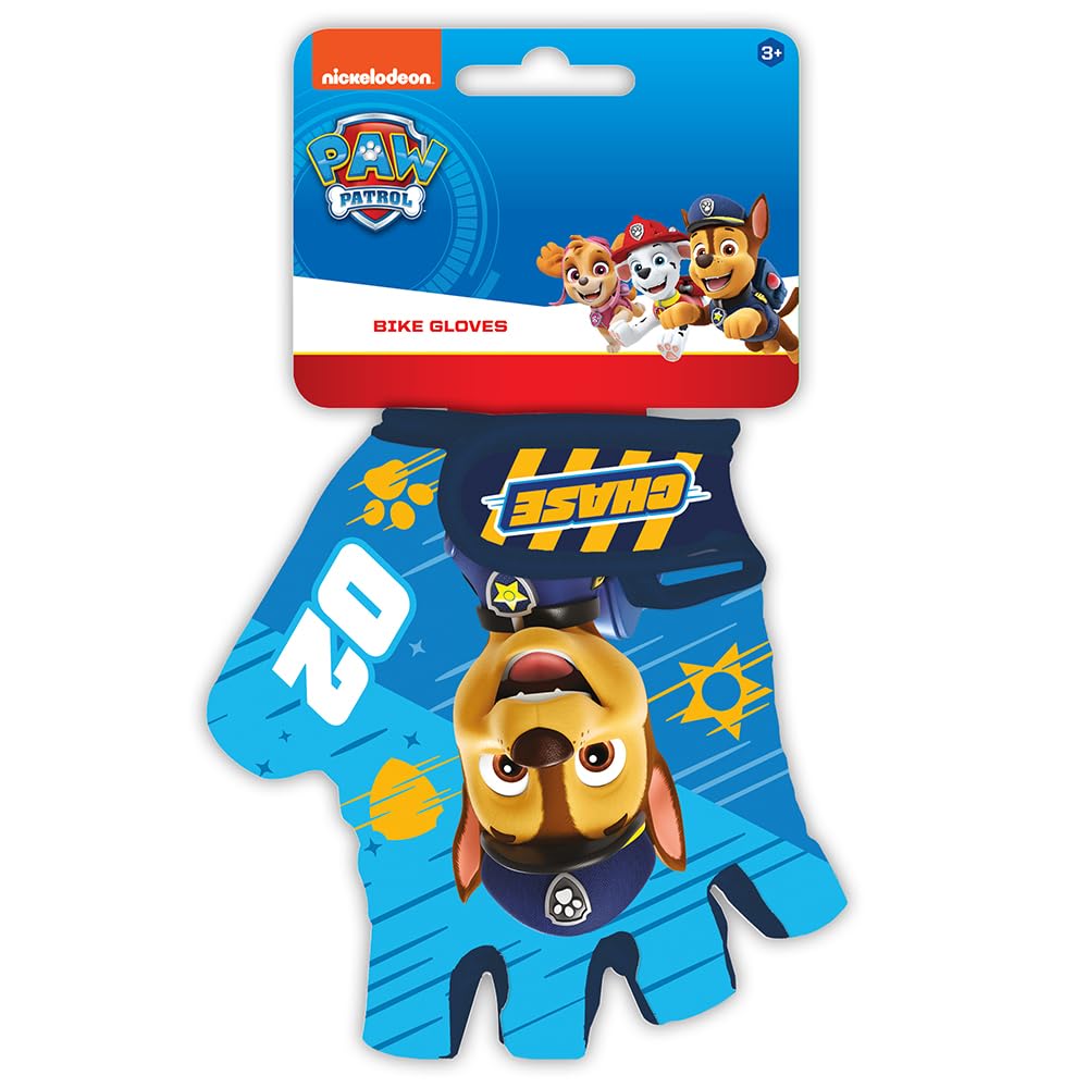 Gants de vélo Pat'Patrouille sans doigts pour enfants – Image 2