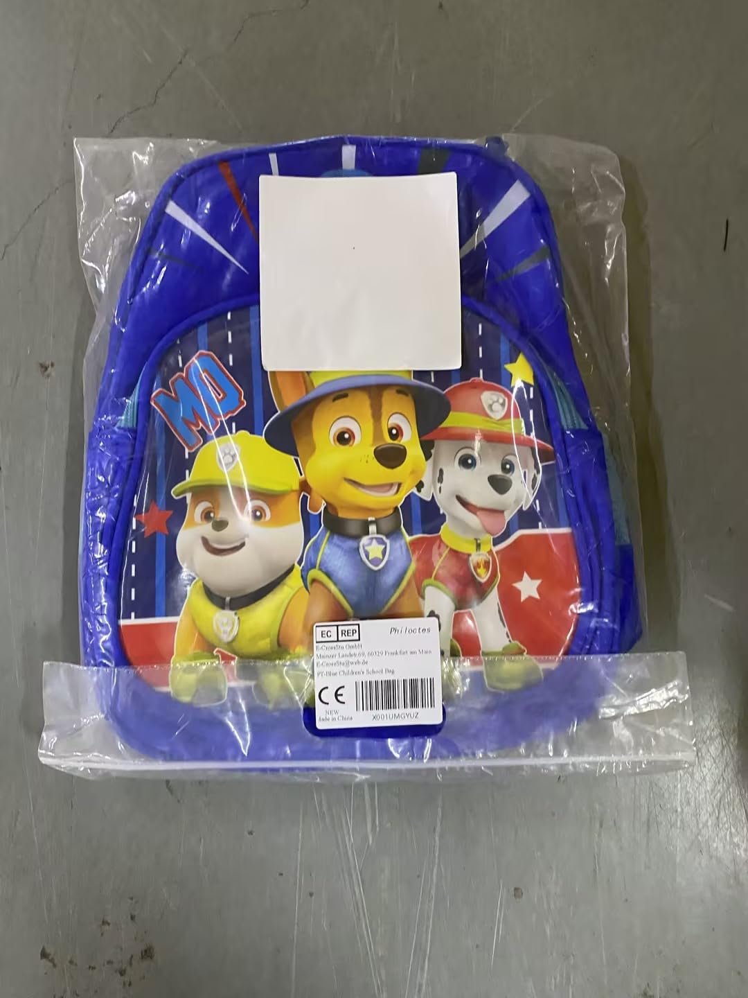 Sac à Dos Pat'Patrouille Garçon Cartable Maternelle Bleu – Image 2
