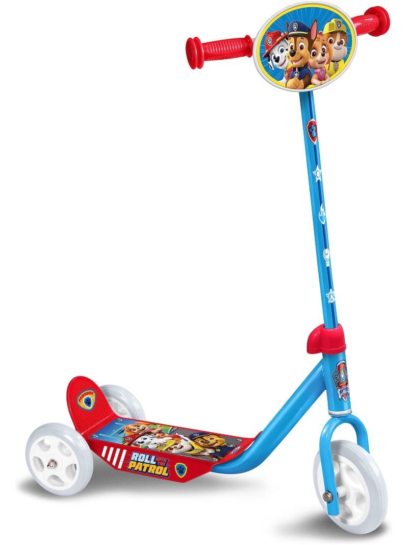 Trottinette 3 Roues Pat'Patrouille Stamp, Plateforme Large Antidérapante